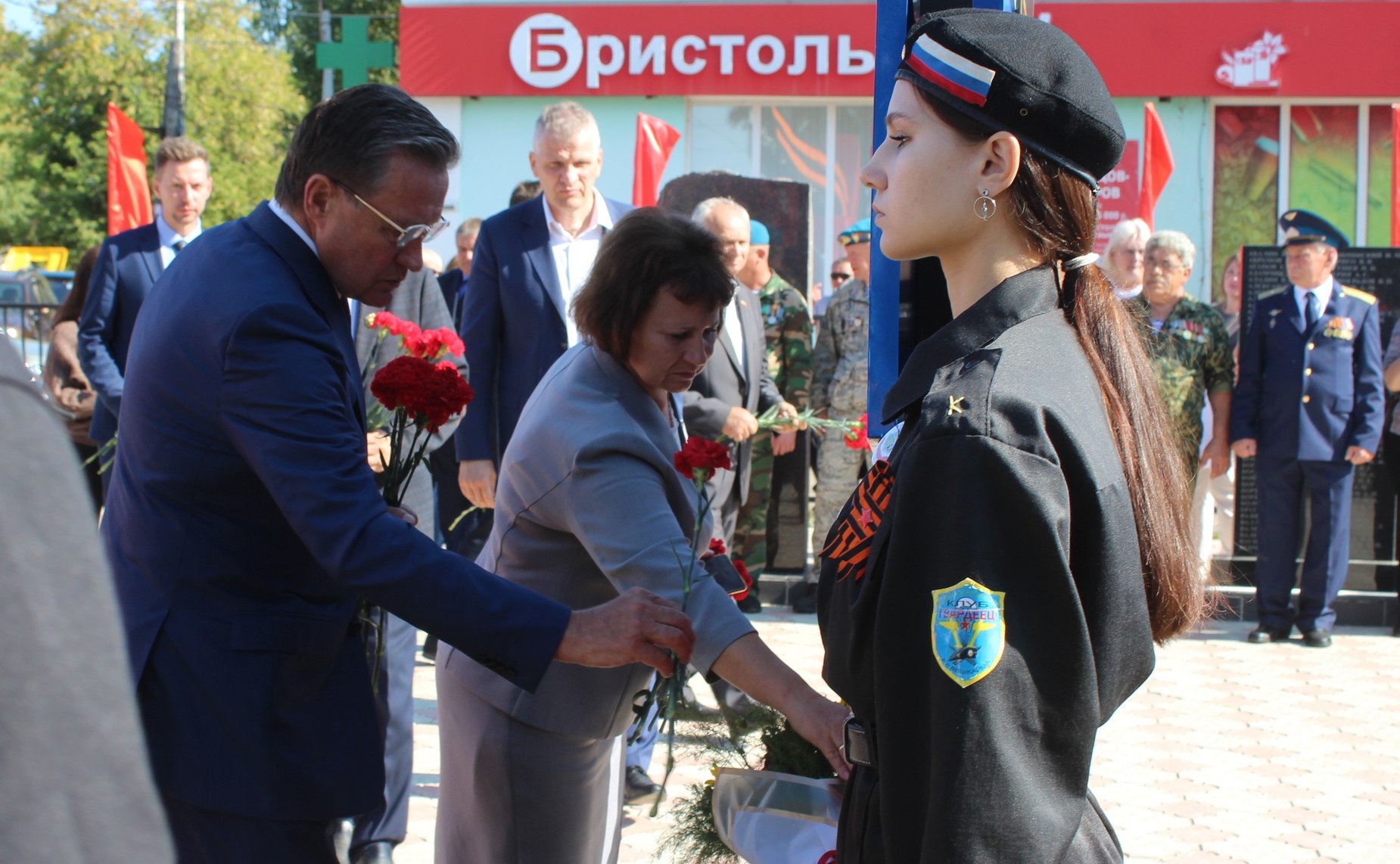 Сергей Рябухин принял участие в патриотических мероприятиях, посвященных открытию аллеи Славы Героев СВО