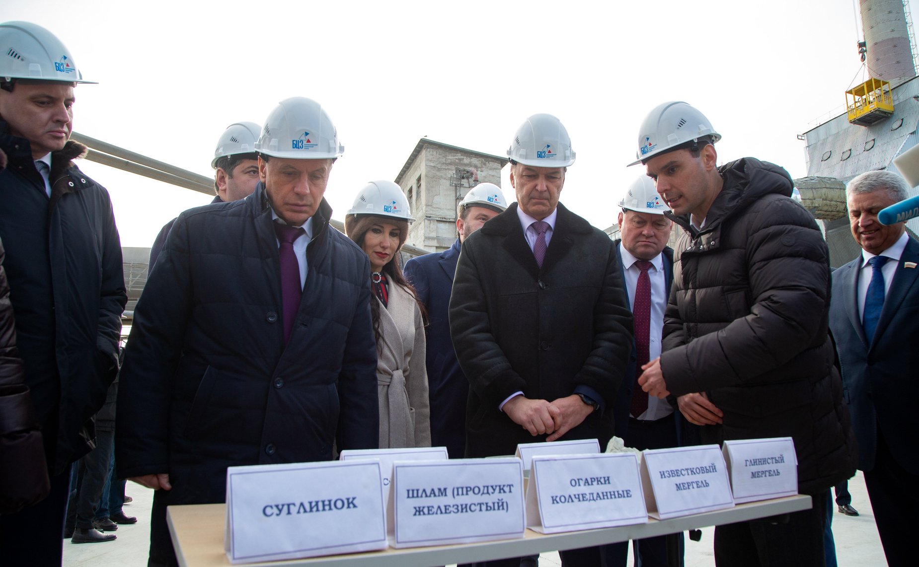 Сенаторы посетили Бахчисарайский цементный завод в Республике Крым