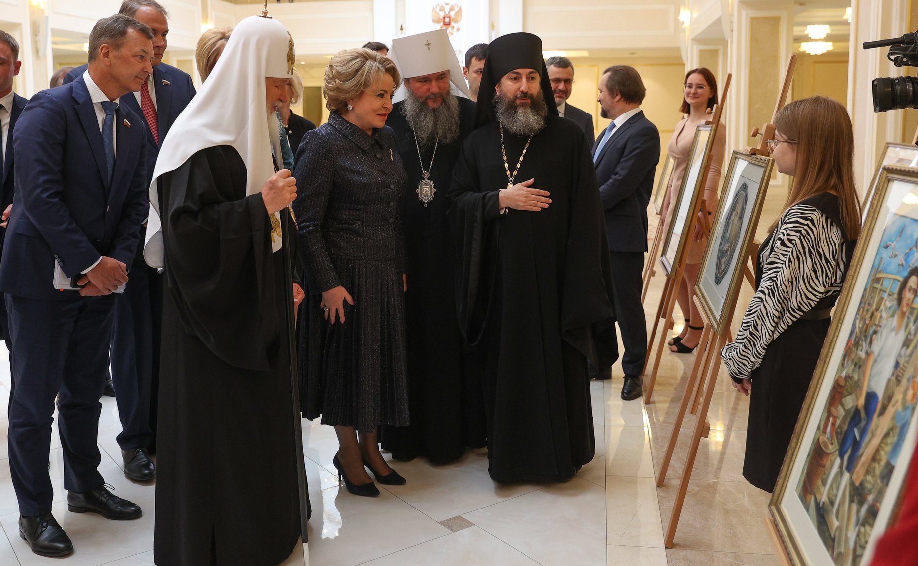 Встреча Председателя СФ Валентины Матвиенко со Святейшим Патриархом Московским и всея Руси Кириллом