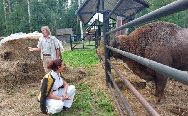 Ирина Петина в рамках поездки в регион посетила Окский государственный природный биосферный заповедник