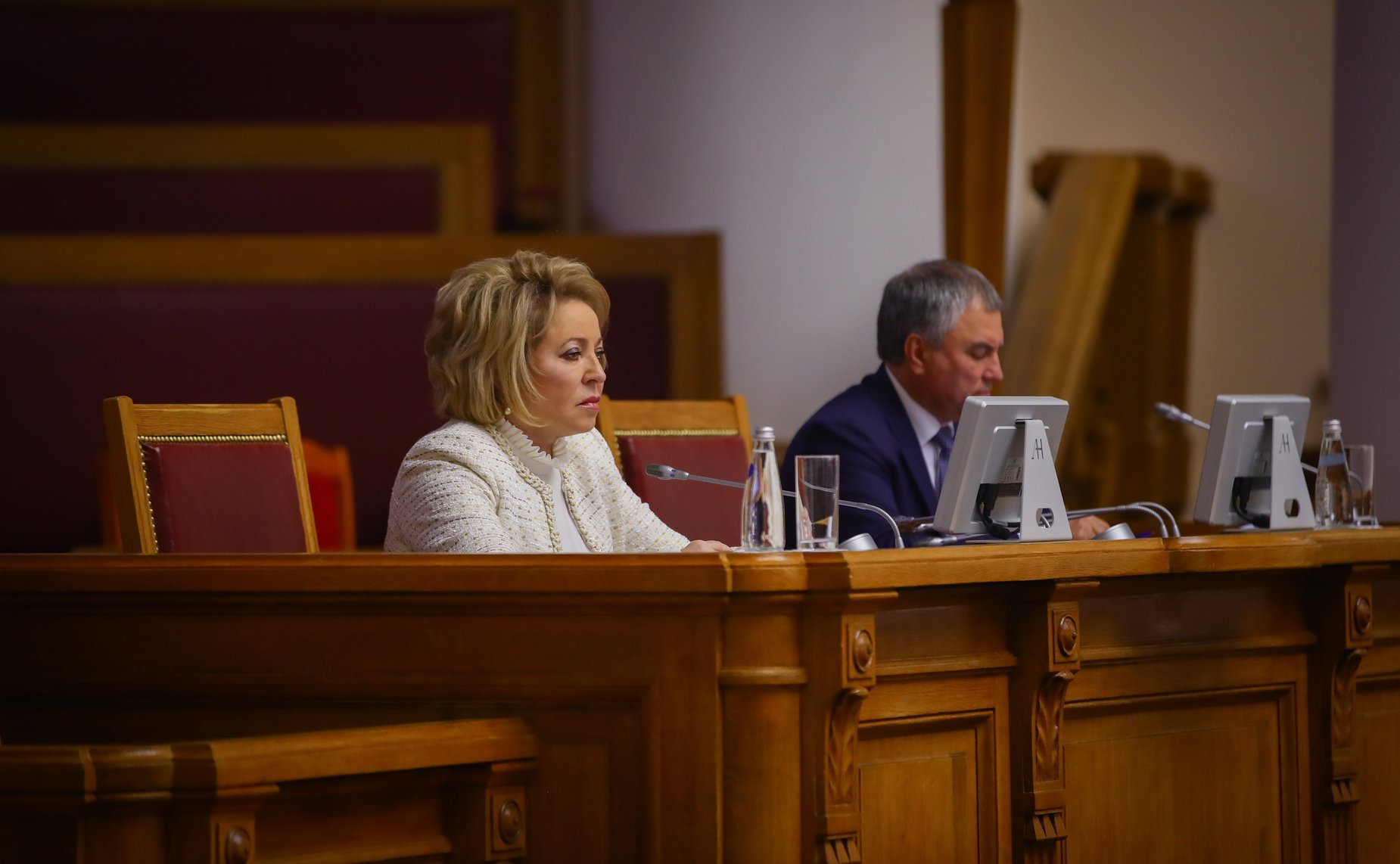 Валентина Матвиенко и Вячеслав Володин