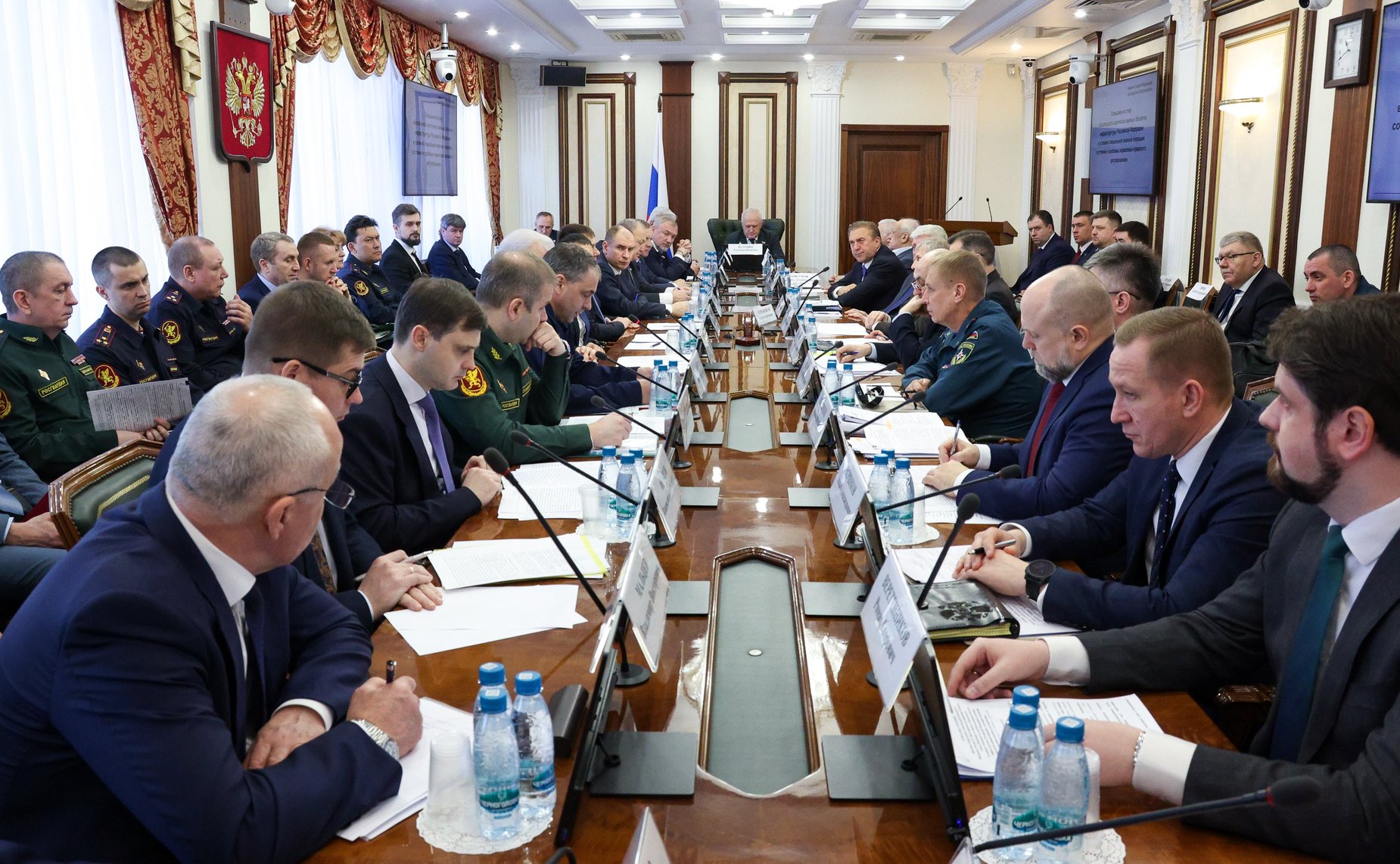 Совещание Комитета СФ по обороне и безопасности «Безопасность критически важных объектов инфраструктуры РФ в условиях специальной военной операции: состояние и проблемы нормативно-правового регулирования»