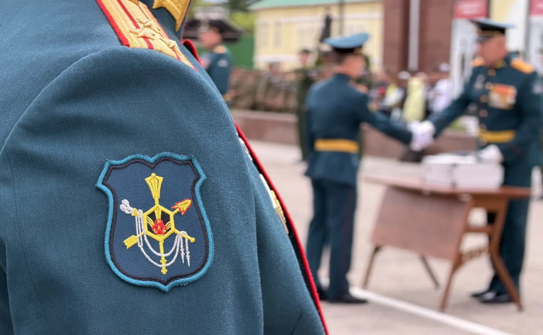 Светлана Кириллова приняла участие в торжественном выпуске молодых офицеров Военной академии радиационной, химической и биологической защиты имени Маршала Советского Союза С. К. Тимошенко