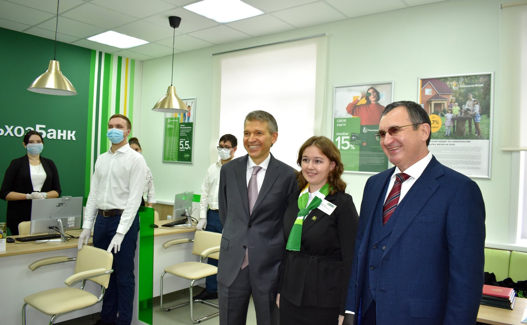 Николай Федоров и председатель правления Россельхозбанка Борис Листов посетили Чувашский государственный аграрный университет