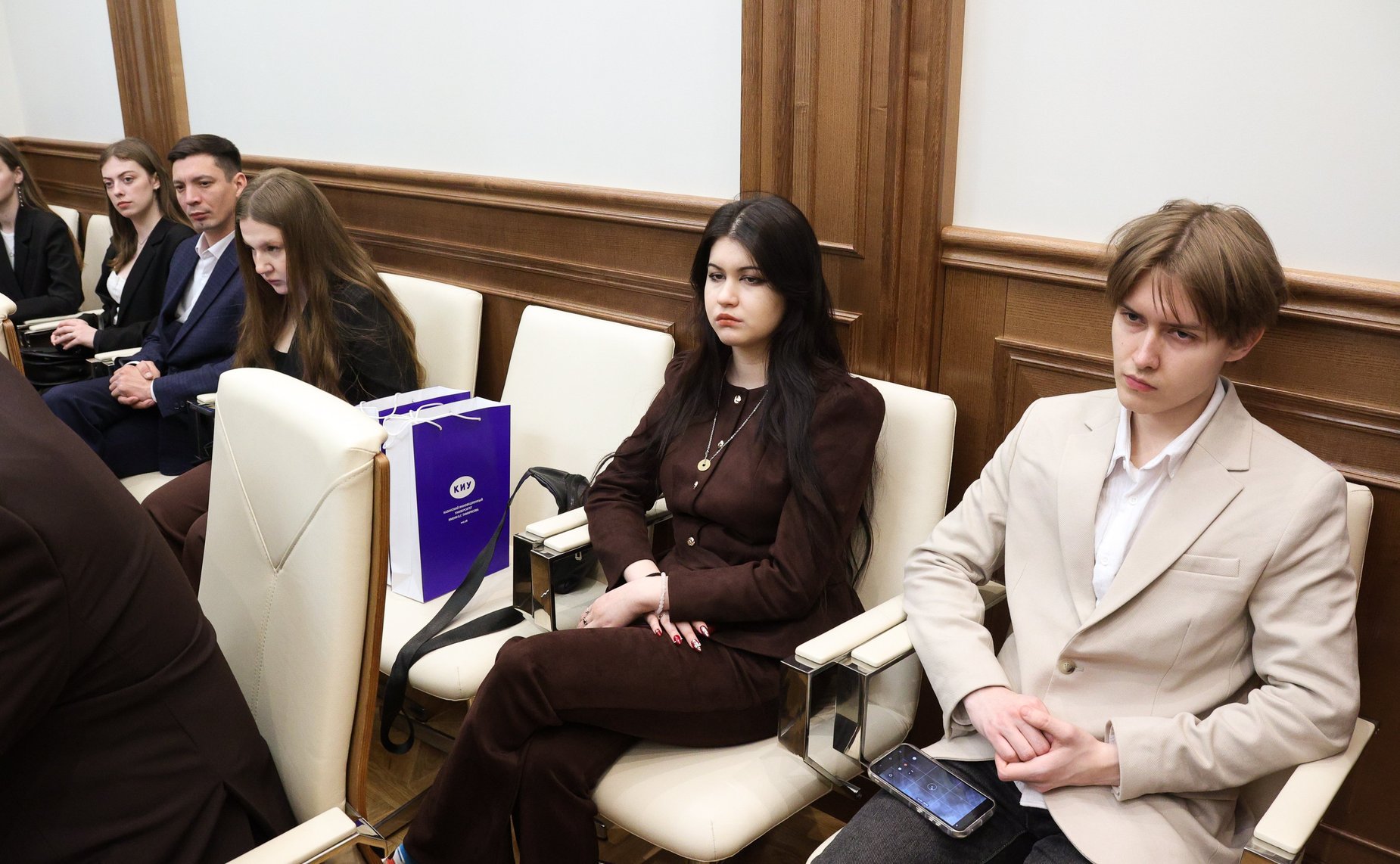 Встреча сенатора РФ Тимура Нагуманова со студентами ЧОУ ВО «Казанский инновационный университет имени В. Тимирясова»