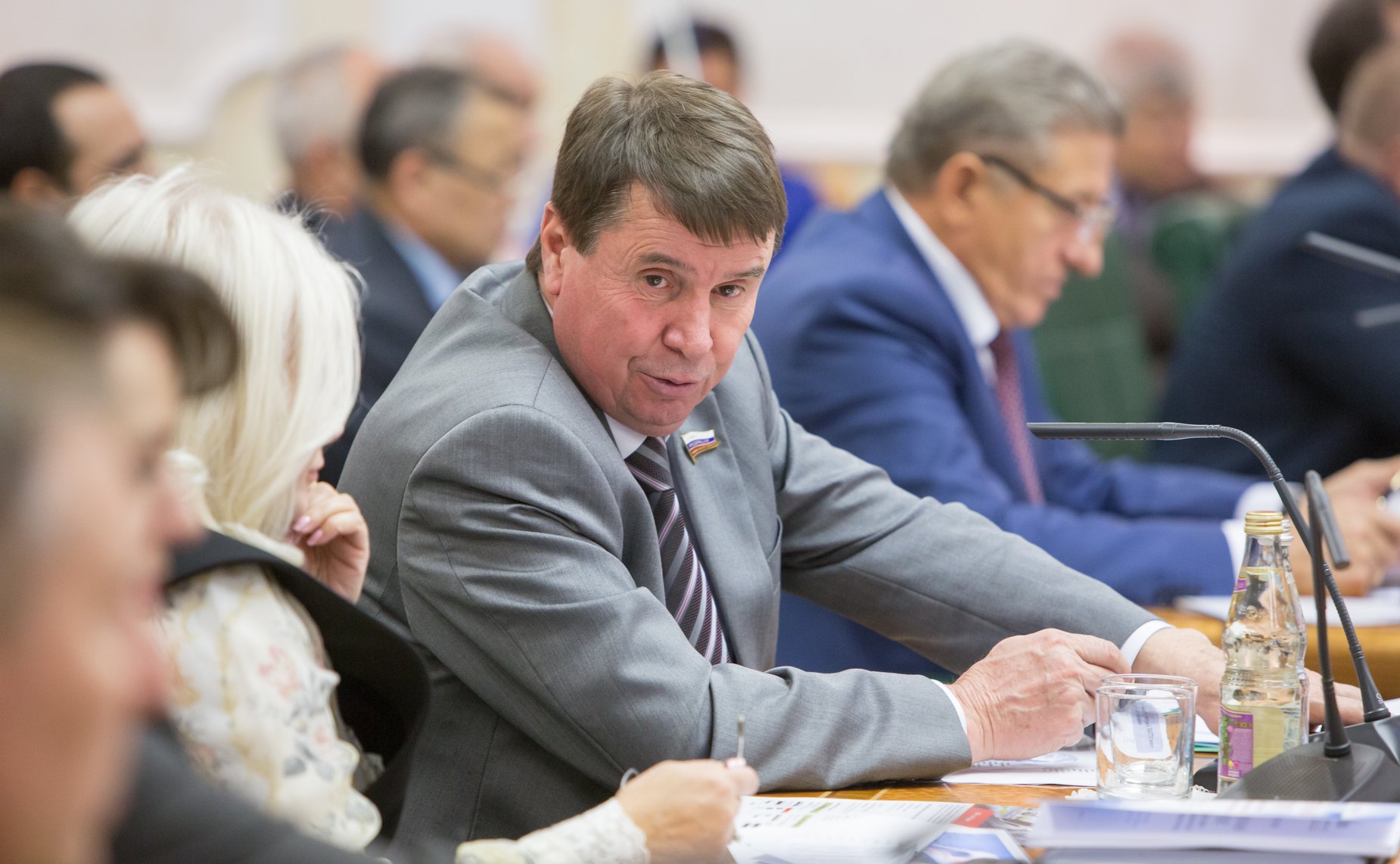 Встреча членов Совета Федерации с руководством ОАО «РЖД»