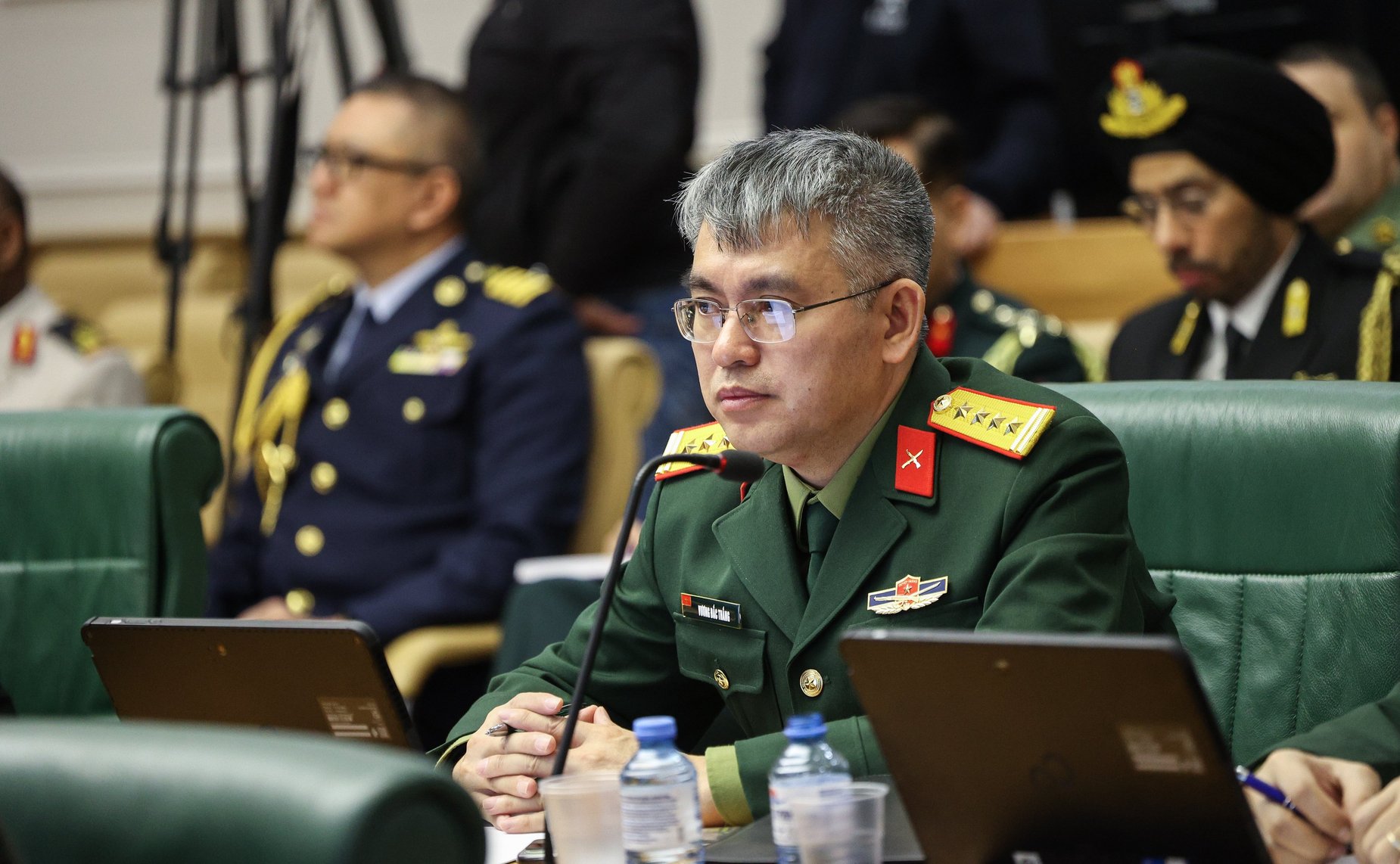 Брифинг для военных атташе иностранных государств, аккредитованных в Российской Федерации