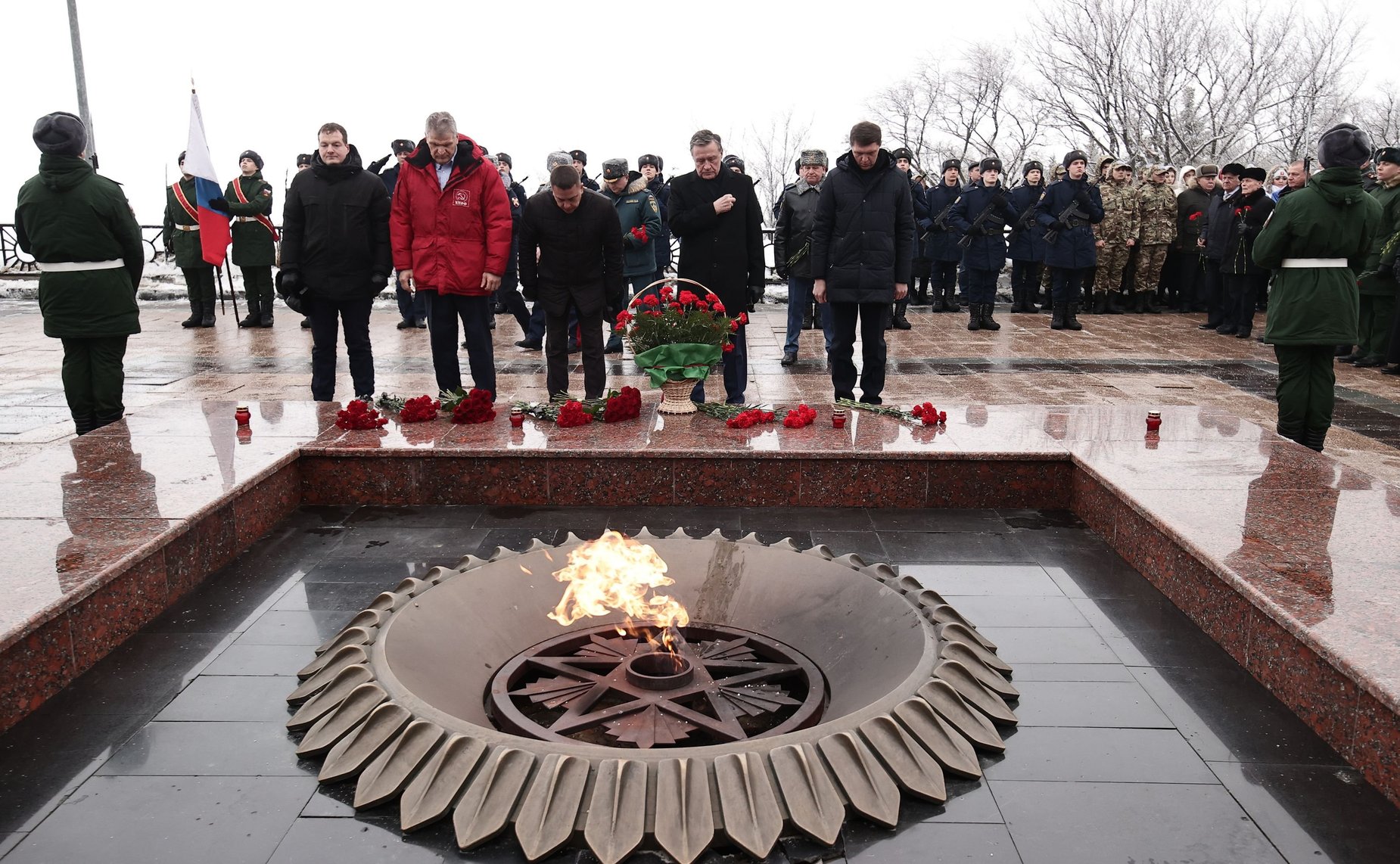 Сергей Рябухин и Айрат Гибатдинов приняли участие в мероприятиях в Ульяновской области, посвященных годовщине окончания Сталинградского сражения