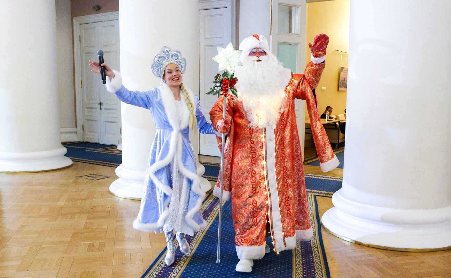 По инициативе Валентины Матвиенко в Таврическом дворце Санкт-Петербурга организована Рождественская елка для детей участников СВО