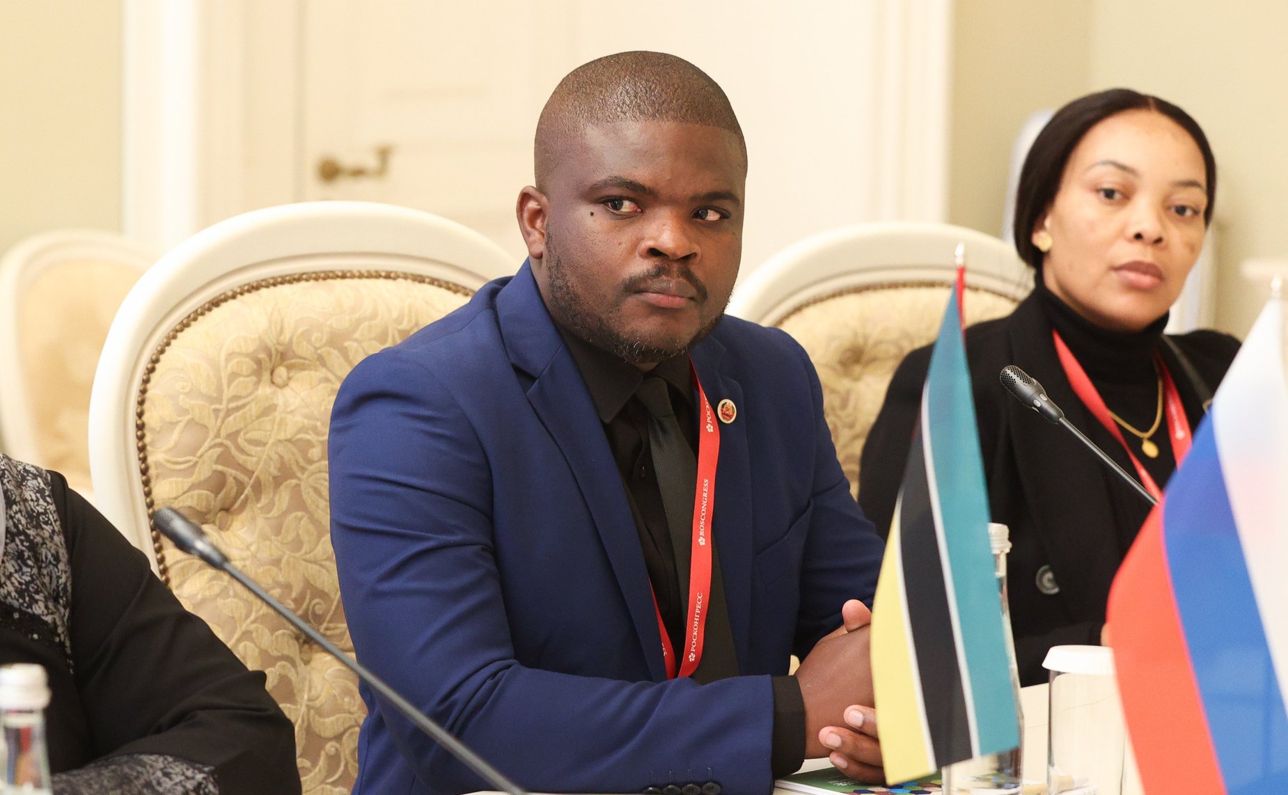 Встреча Валентины Матвиенко с Председателем Ассамблеи Республики Мозамбик Маргаридой Талапой