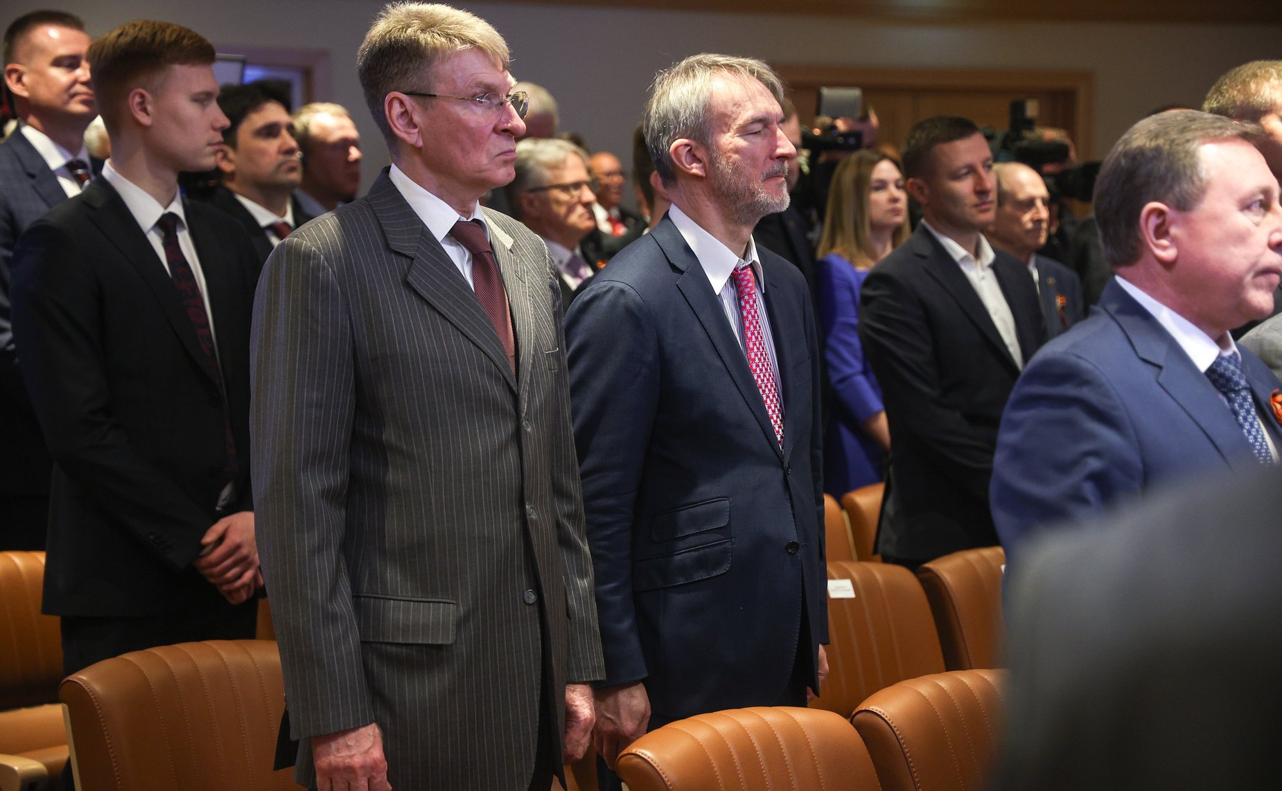 Председатель Совета Федерации Валентина Матвиенко, Президент Кубы Мигель Марио Диас-Канель и Председатель Московской городской Думы Алексей Шапошников открыли фотовыставку, посвящённую 65-летию восстановления российско-кубинских дипломатических отношений