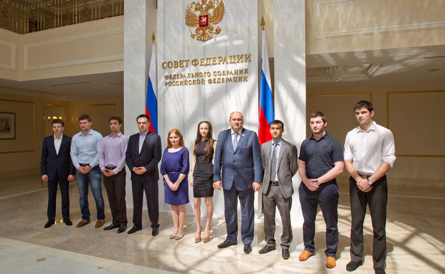 А. Кажаров и М. Хапсироков встретились c выпускниками-отличниками московских вузов