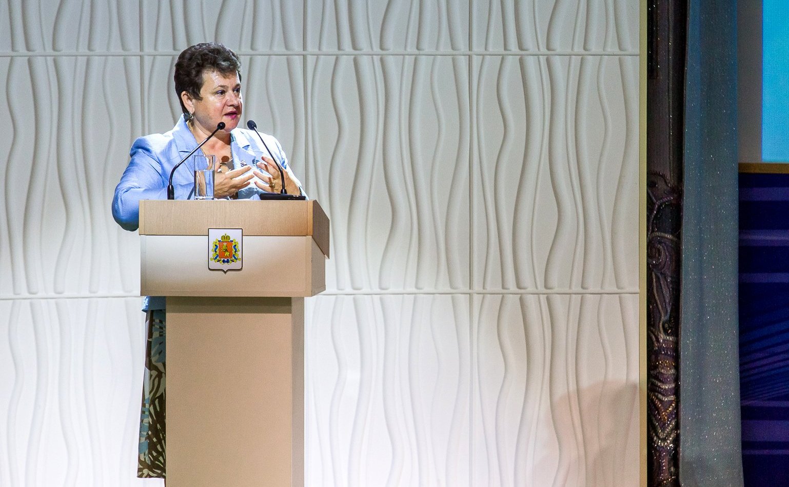 Выступление губернатора Владимирской области С. Орловой