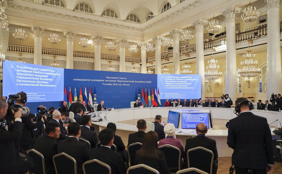 Сенаторы РФ приняли участие в заседании Совета и семнадцатом пленарном заседании Парламентской Ассамблеи Организации Договора о коллективной безопасности (ПА ОДКБ)