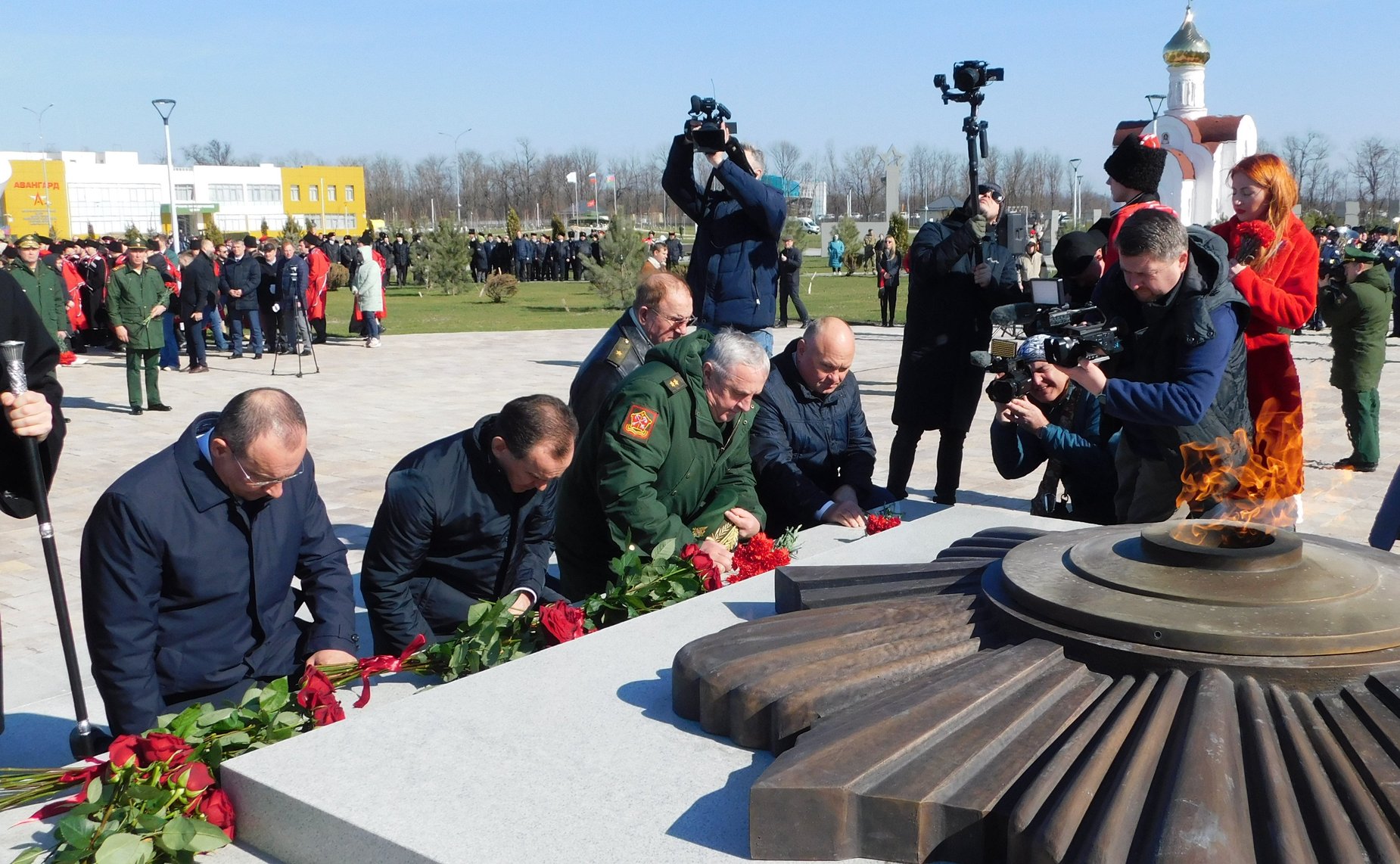Алексей Кондратенко принял участие в открытии на Кубани военно-патриотического центра