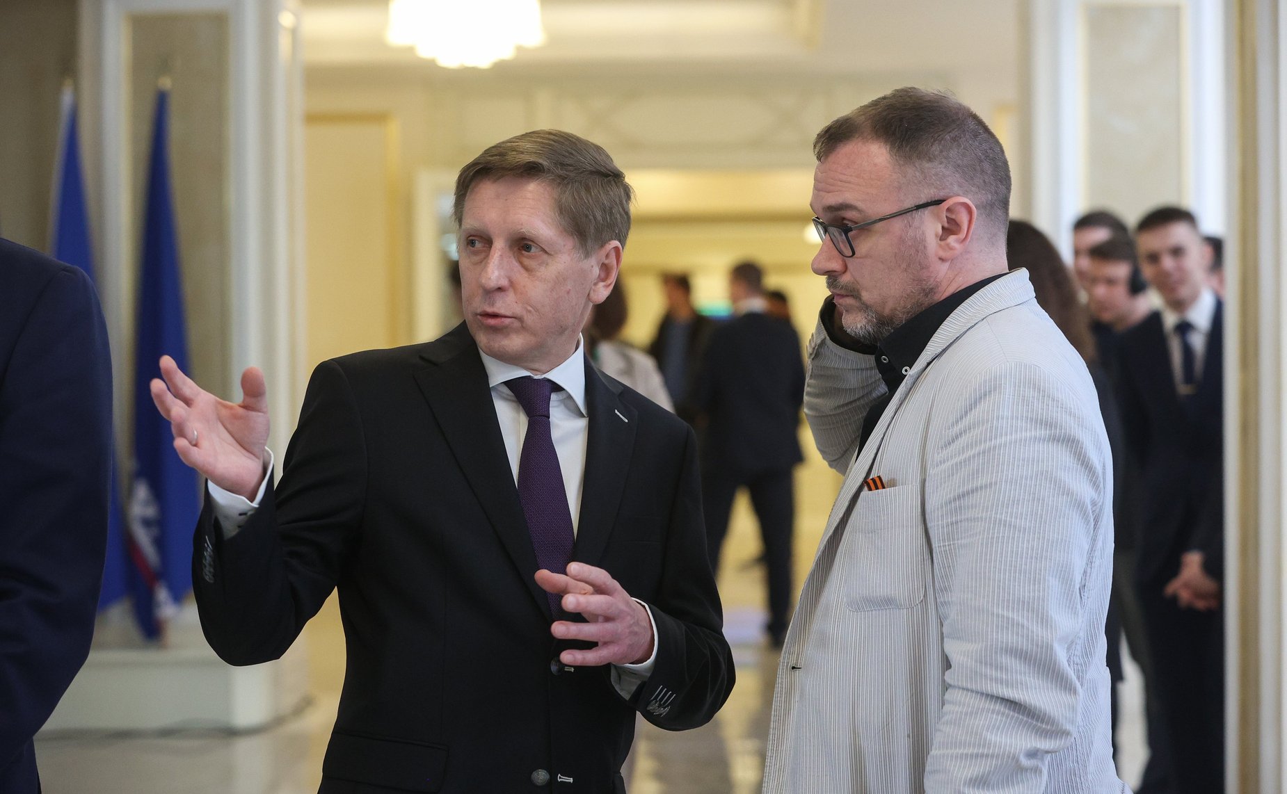 Валентина Матвиенко поздравила с юбилейными датами парламентские СМИ. В этом году «Парламентская газета» отмечает 25-летие, а телеканал Совета Федерации «Вместе-РФ» — десять лет