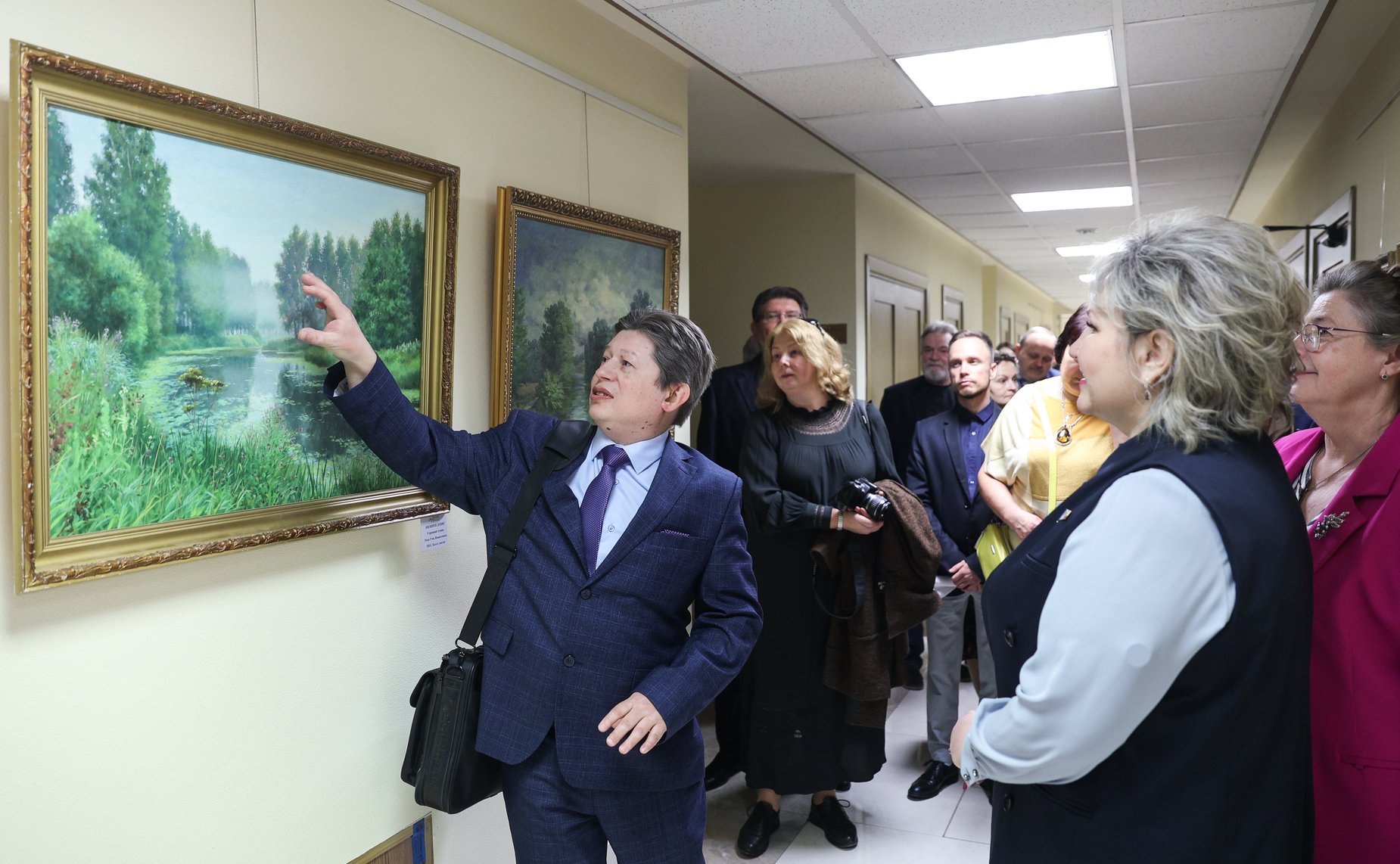 В СФ открылась выставка картин «Живописный образ Родины»