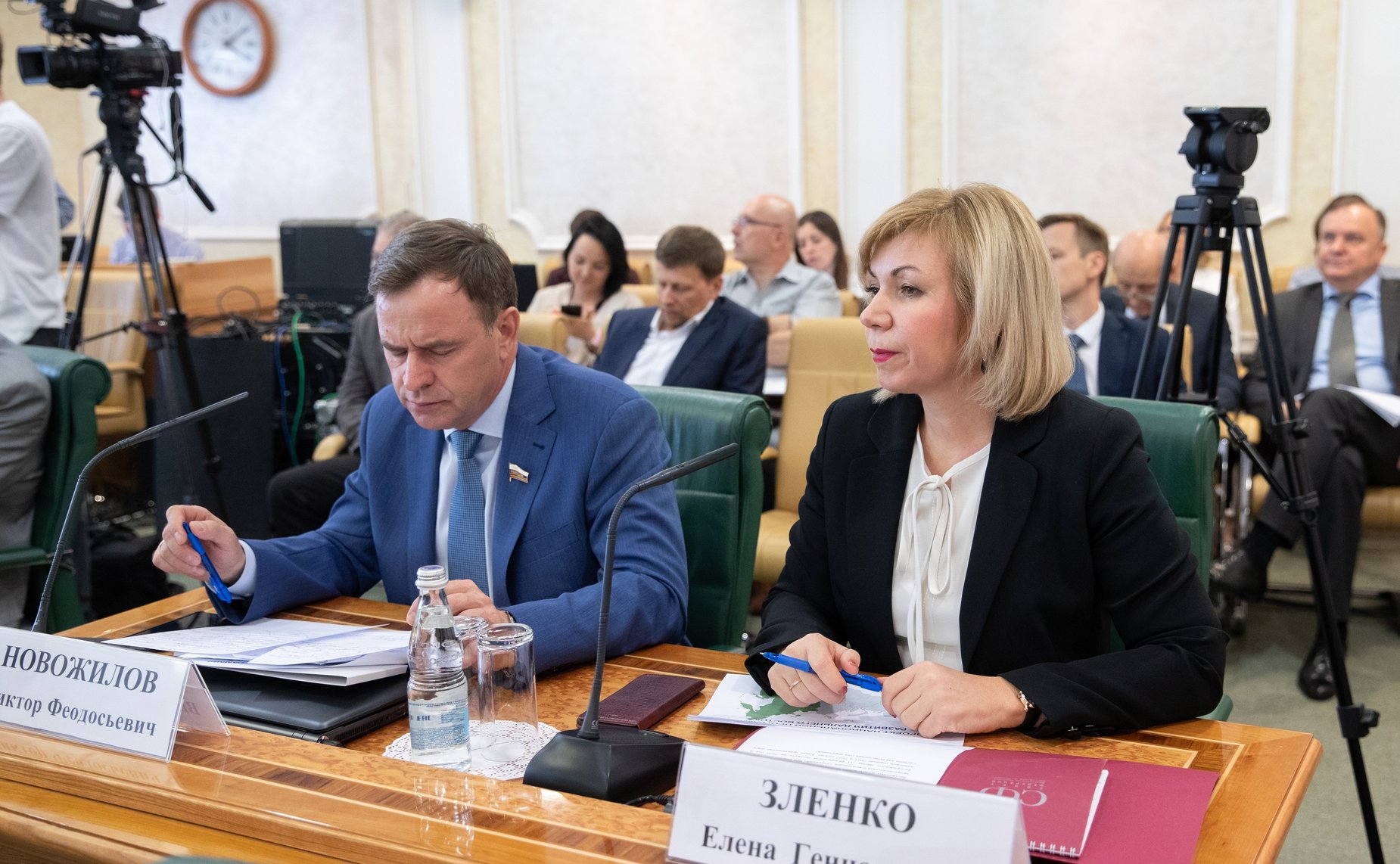 Виктор Новожилов и Елена Зленко