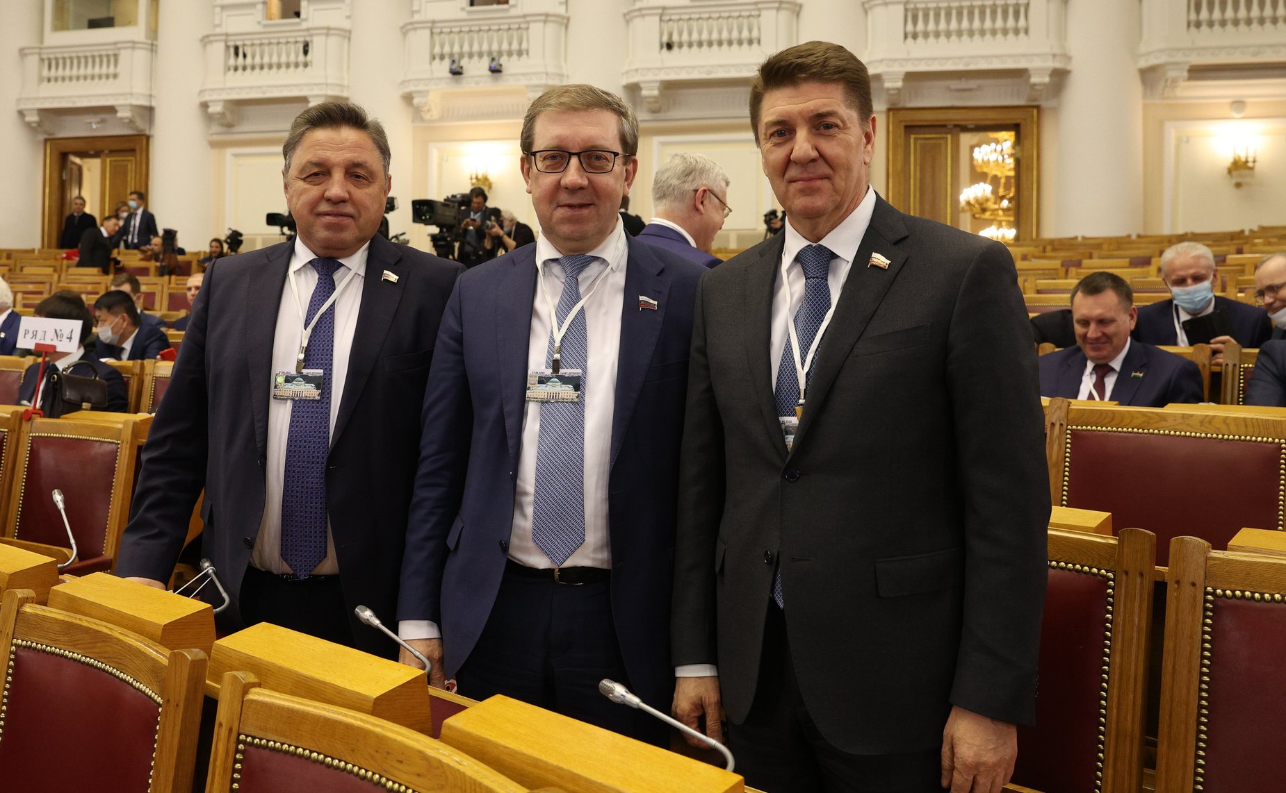 Встреча Президента Российской Федерации Владимира Путина с Советом законодателей Российской Федерации