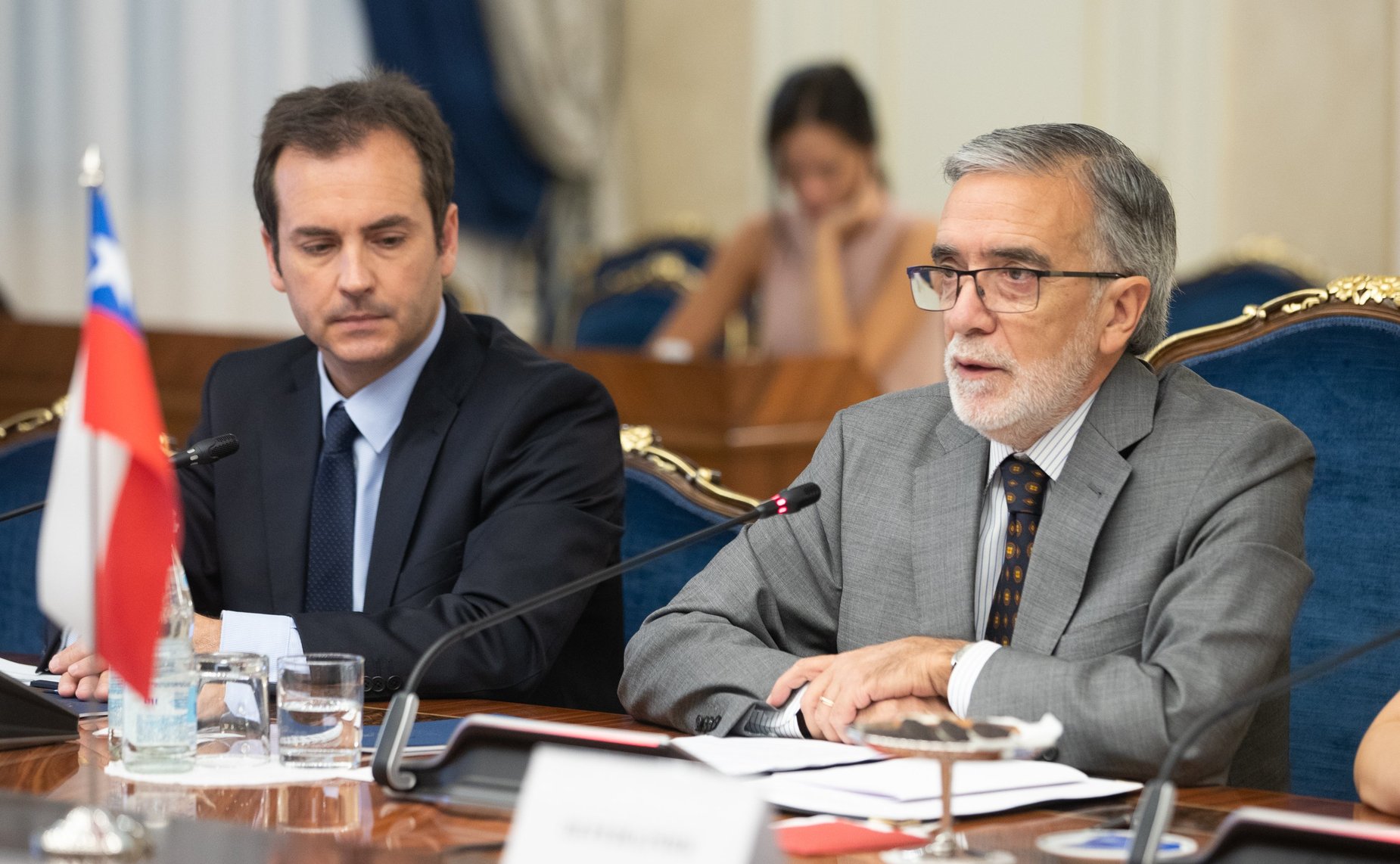 Встреча М. Щетинина с послом Чили