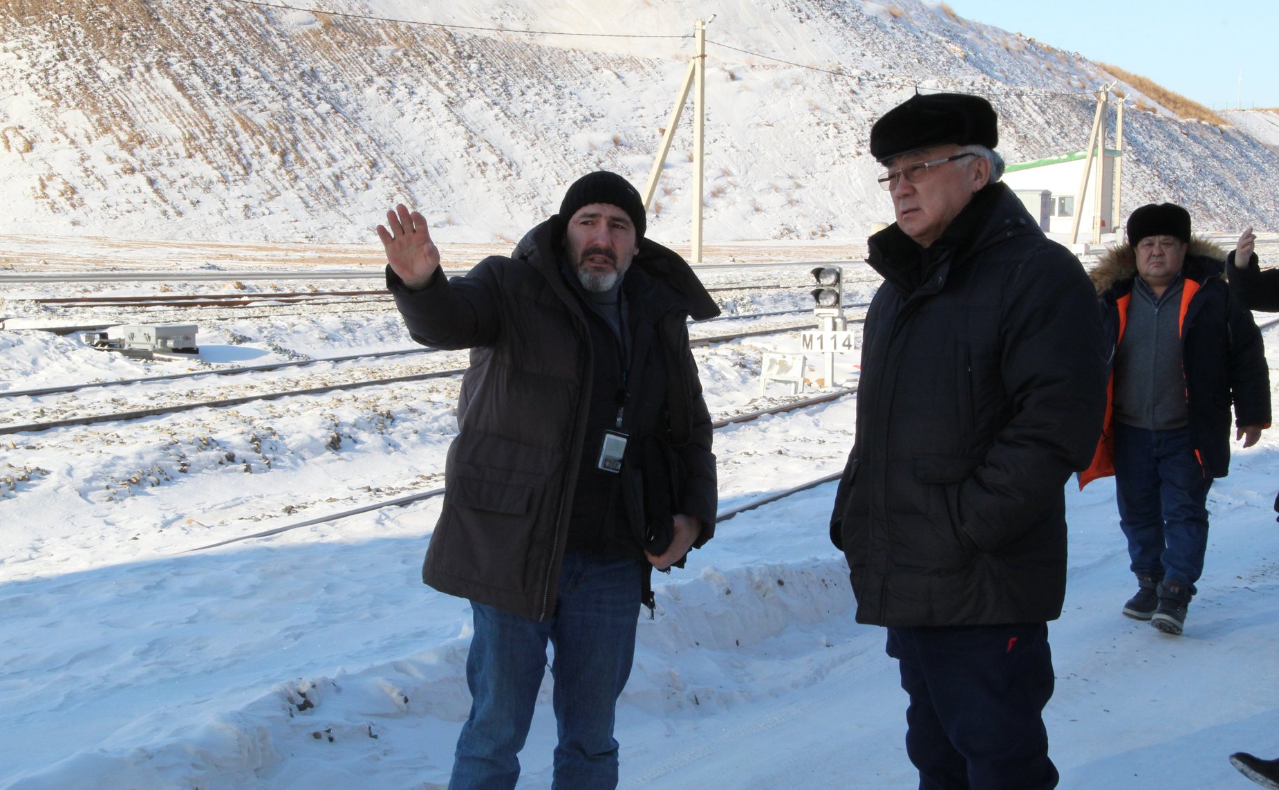 Баир Жамсуев в ходе работы в регионе посетил первый в мире специализированный сухопутный зерновой терминал полного цикла в Забайкальске