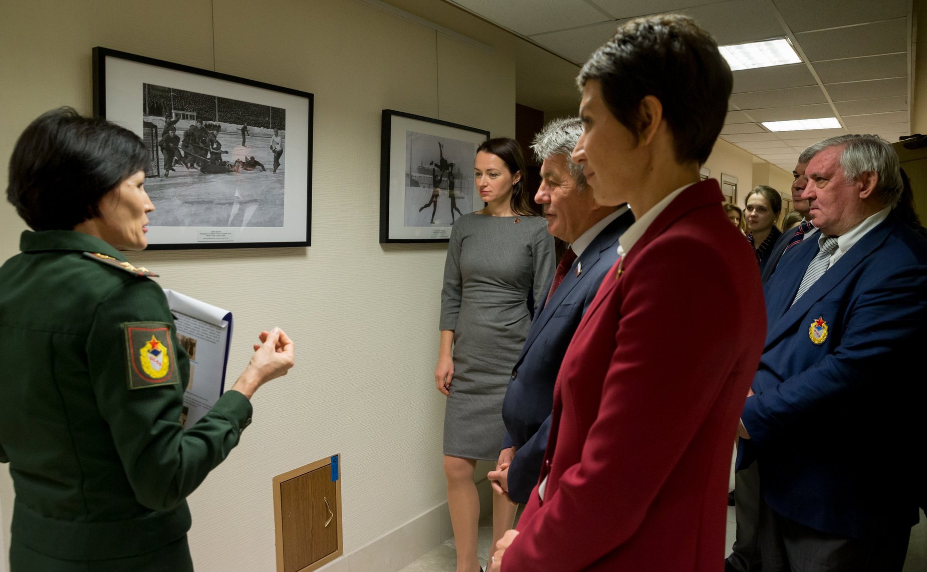 Открытие в Совете Федерации выставки «ЦСКА: прошлое, настоящее, будущее»