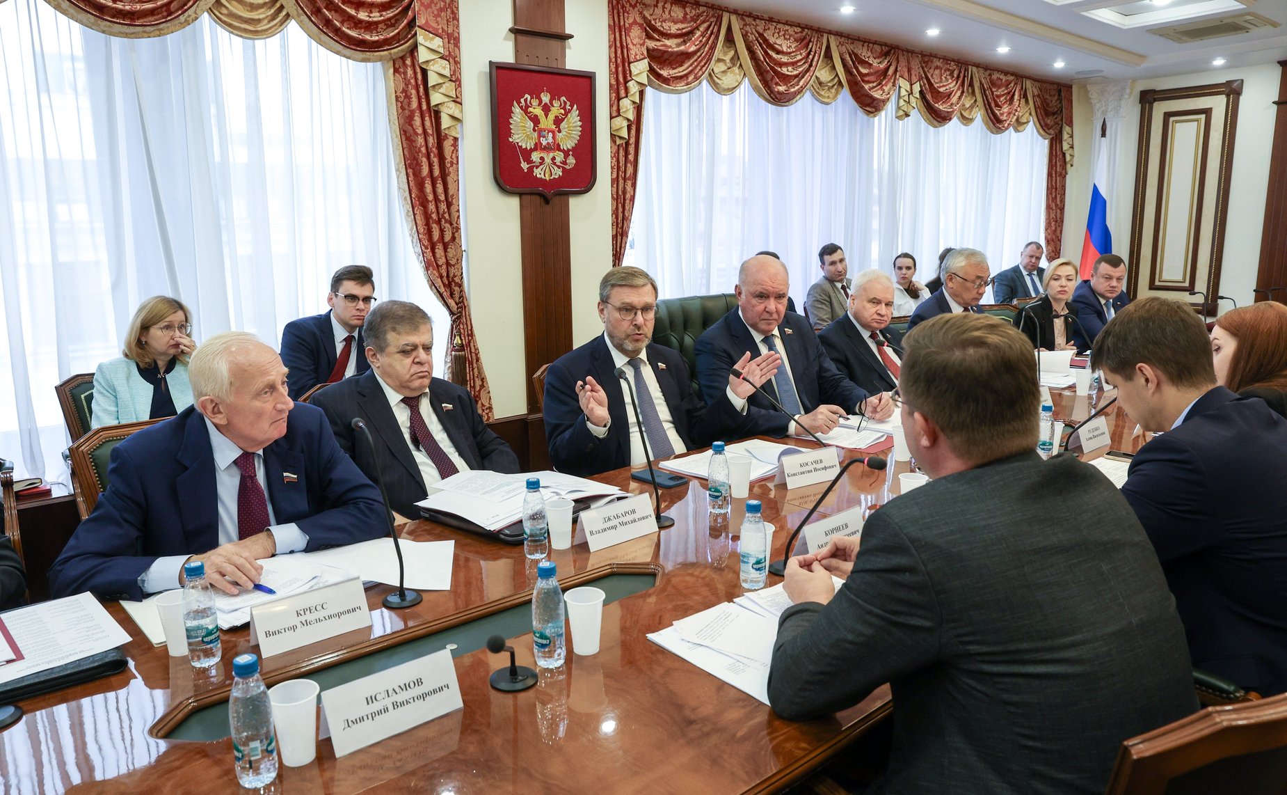 Заседание Комитета Совета Федерации по международным делам