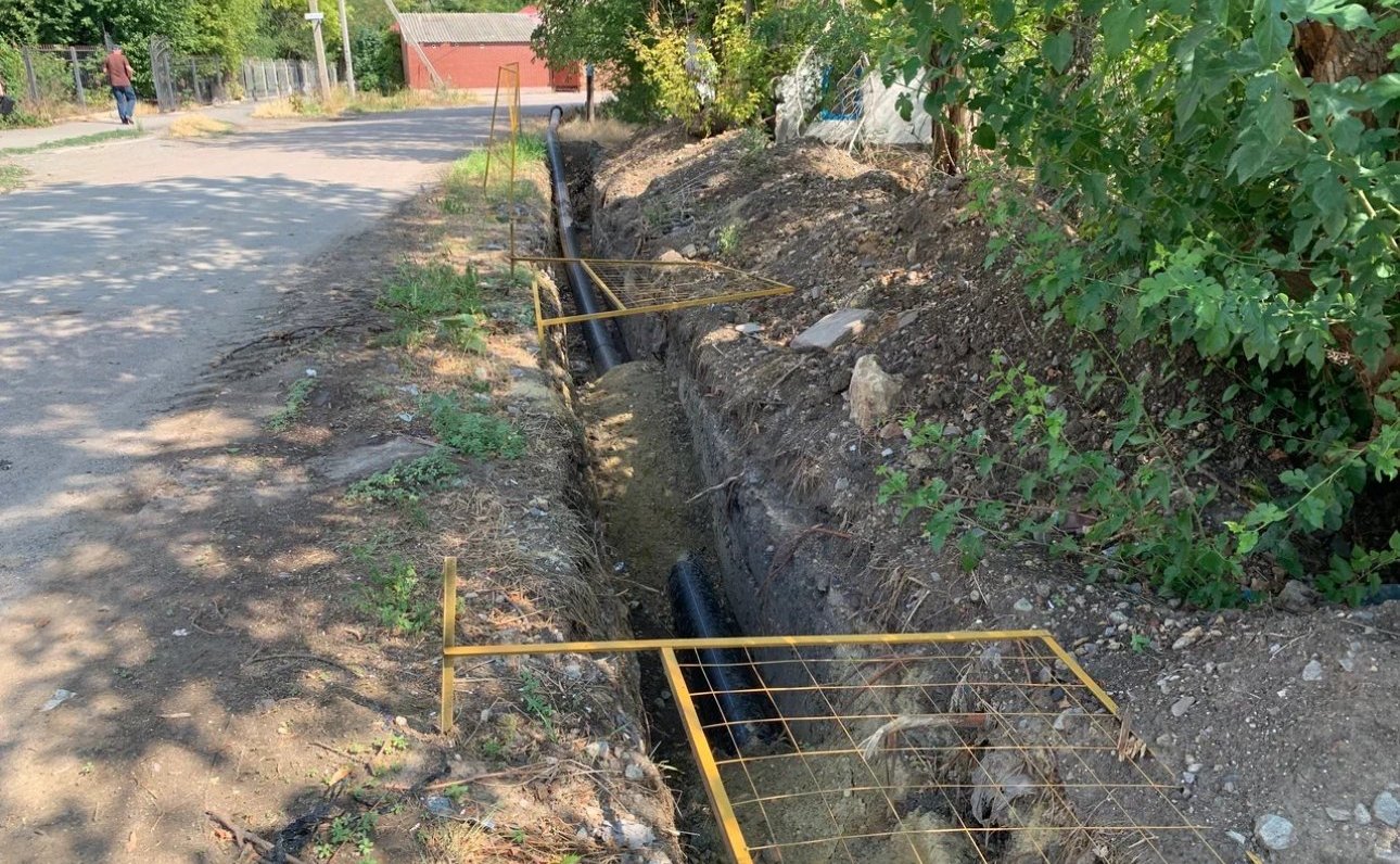 Игорь Кастюкевич посетил строящиеся обьекты водоснабжения в Херсонской области