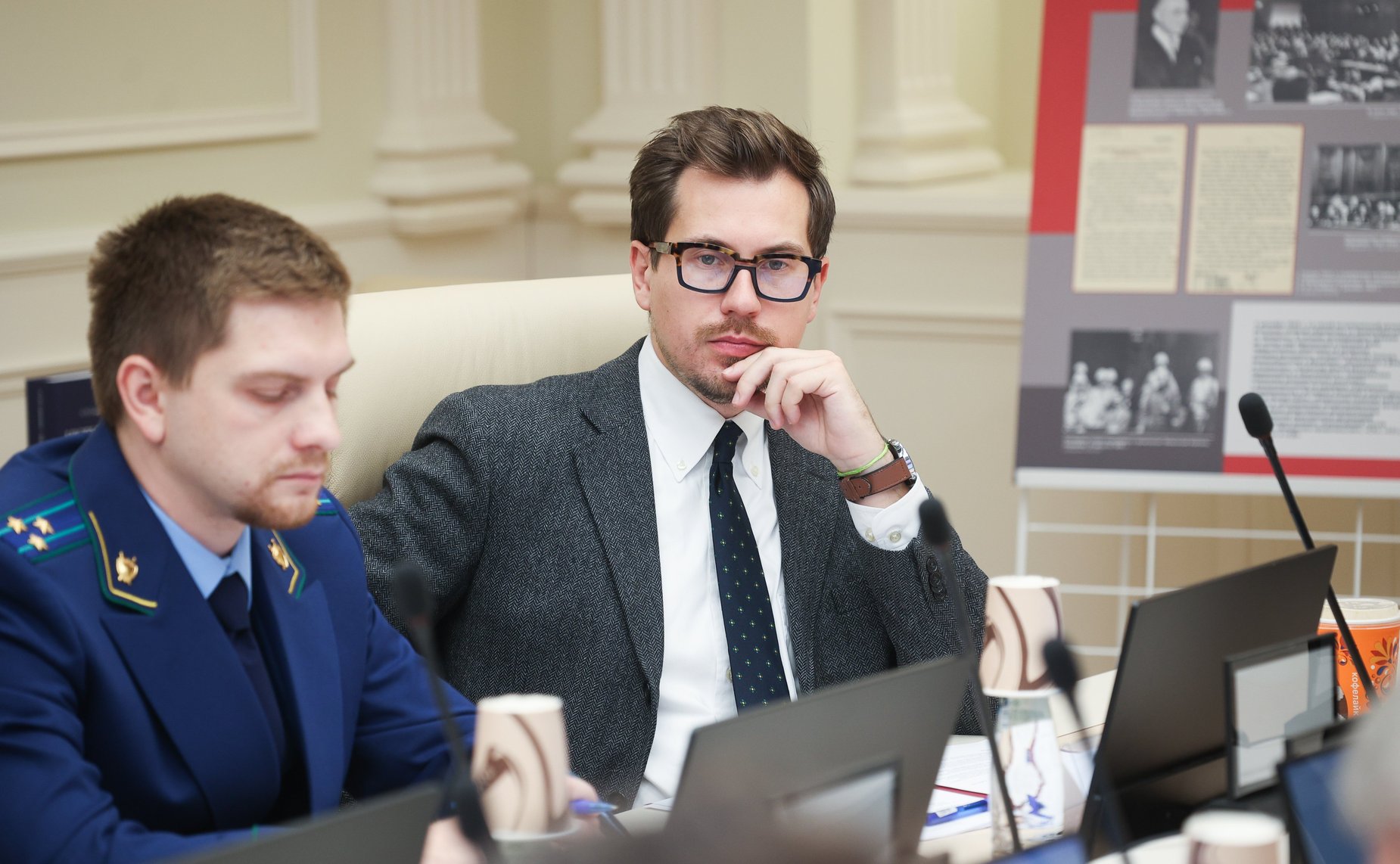 Заседание Комиссии СФ по информационной политике и взаимодействию со СМИ «Информационная подготовка к 80-летию Нюрнбергского процесса. Почему заключения Нюрнберга актуальны и в наши дни»