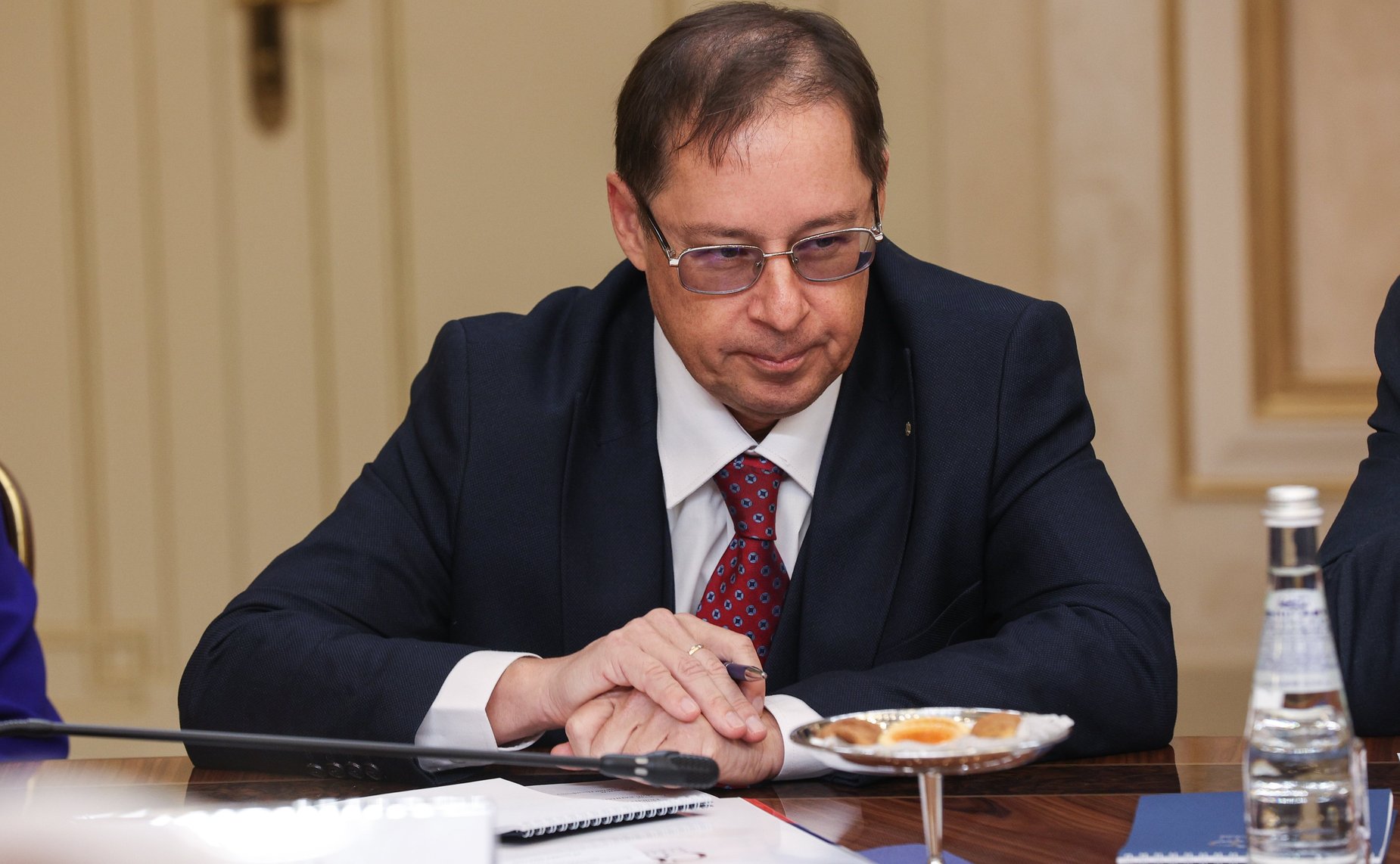 Встреча Председателя Совета Федерации Валентины Матвиенко с Председателем Высшего государственного совета Ливии Мухаммедом Такалой
