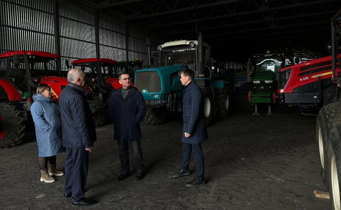Николай Федоров посетил агрофирму в Красноармейском муниципальном округе Чувашской Республики