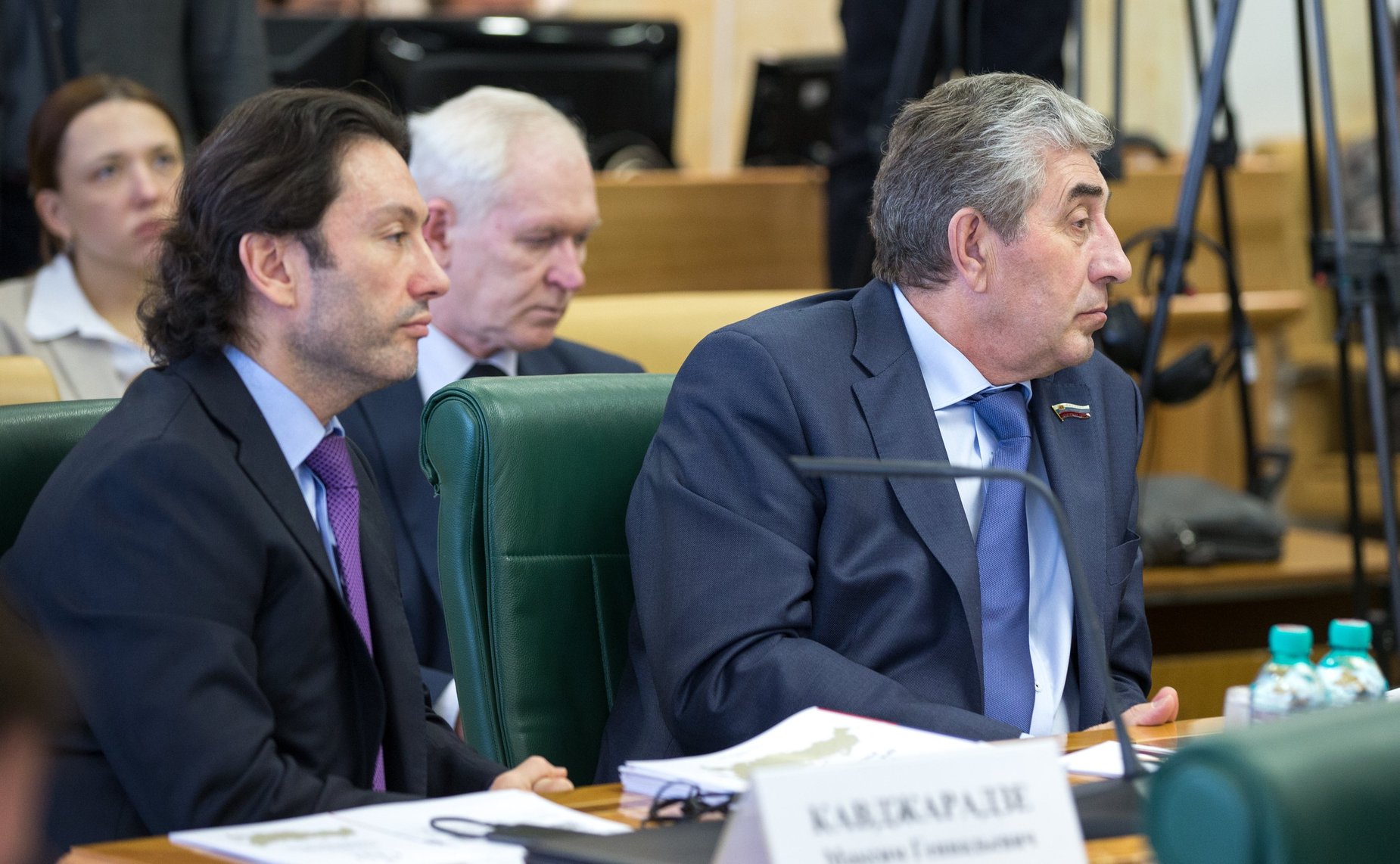 М. Кавджарадзе на заседании Президиума Совета Законодателей