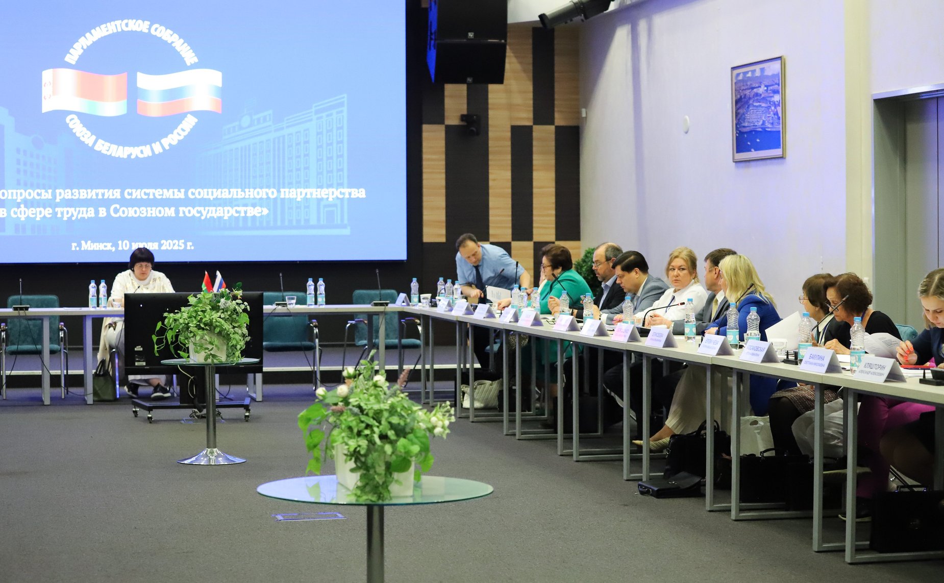 Елена Афанасьева приняла участие в секционном заседании постоянно действующего семинара при Парламентском Собрании Союза Беларуси и России по вопросам строительства Союзного государства