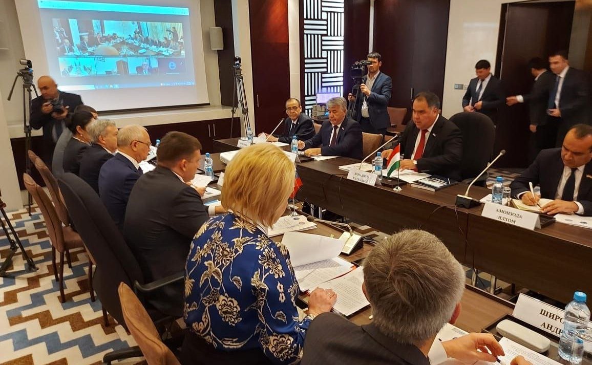 Десятое заседание Комиссии по сотрудничеству Маджлиси милли Маджлиси Оли Республики Таджикистан и Совета Федерации