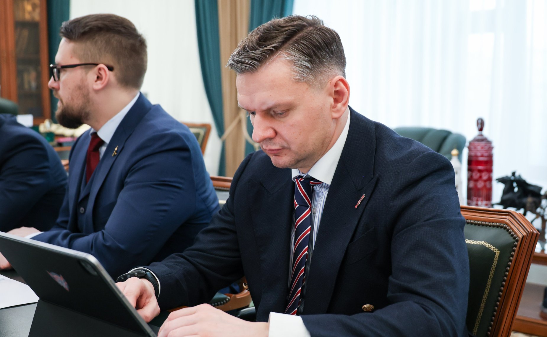 Встреча заместителя Председателя Совета Федерации Юрия Воробьева с руководством Смоленской области