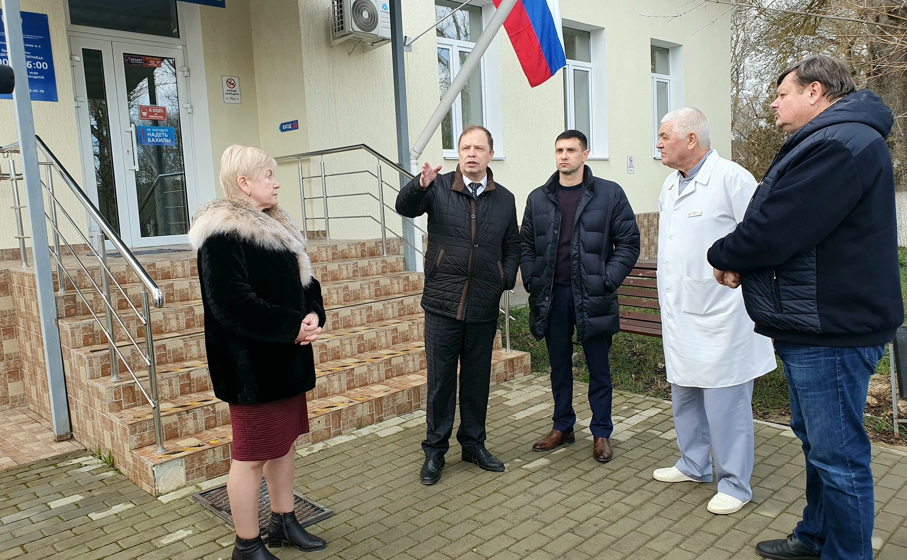 Сергей Колбин проинспектировал цифровизацию фельдшерско-акушерских пунктов в Севастополе