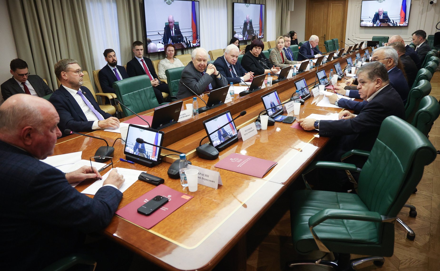 Заседание Комитета Совета Федерации по международным делам