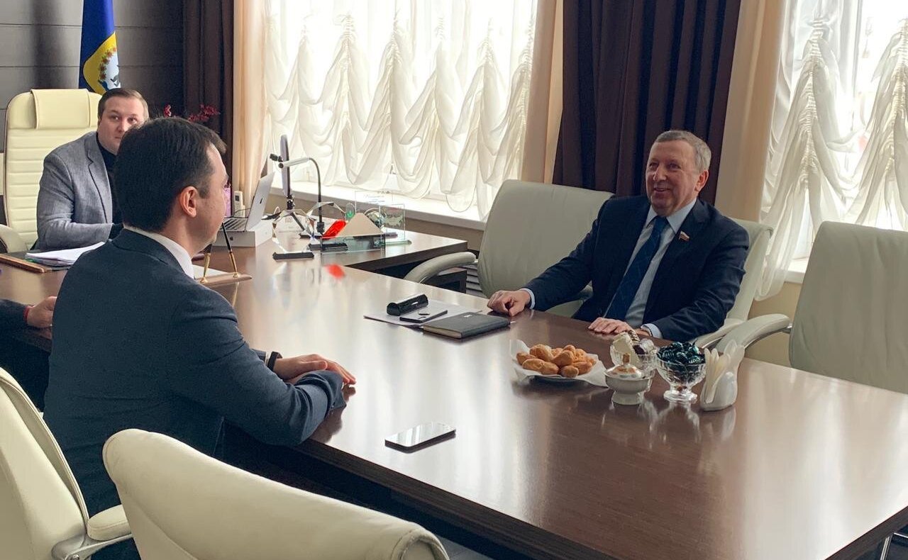 Сергей Березкин встретился с главой Тутаевского муниципального района Ярославской области