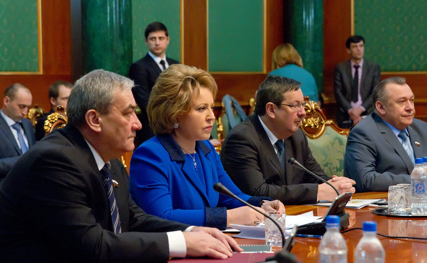 Визит делегации Совета Федерации во главе с Председателем СФ в Таджикистан В. Матвиенко и В. Штыров 4