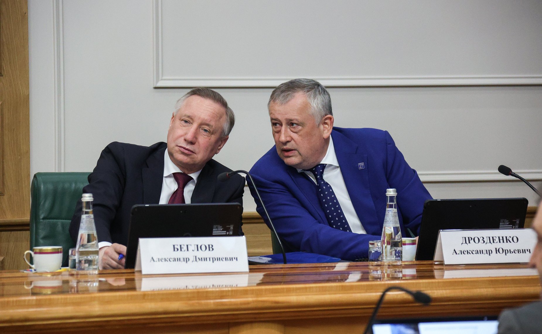 Заседание Организационного комитета по подготовке и проведению празднования 80-летия полного освобождения Ленинграда от фашистской блокады