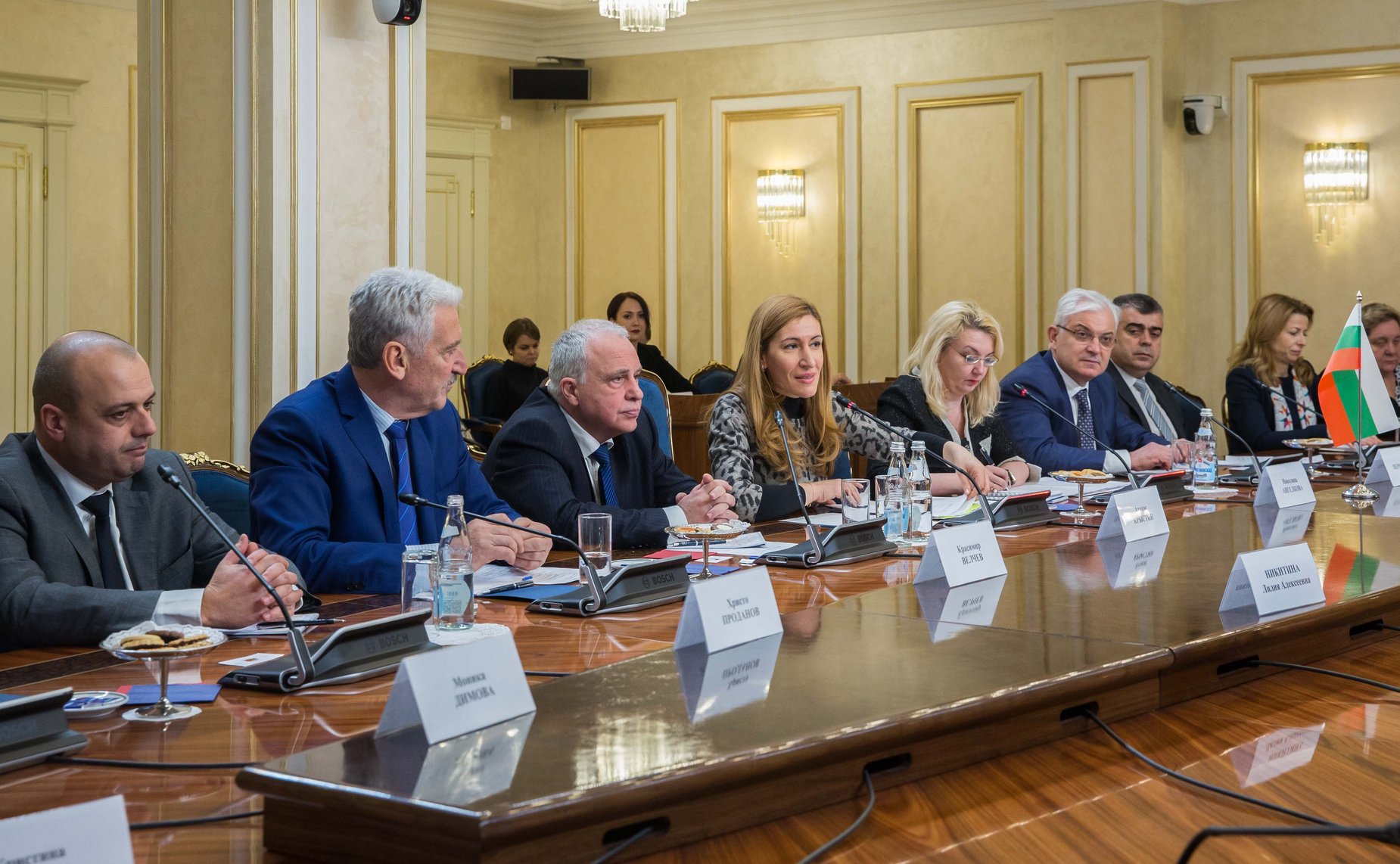 Встреча членов СФ с Министром туризма Болгарии Николиной Ангелковой