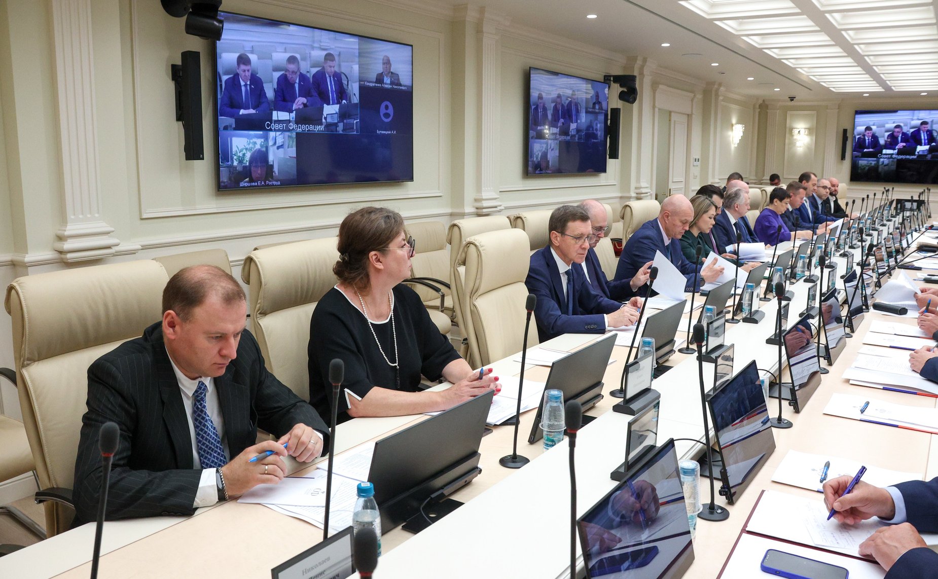 Заседание Комиссии СФ по мониторингу законодательства Российской Федерации в сфере государственного контроля (надзора) и муниципального контроля в Российской Федерации совместно с Министерством экономического развития РФ