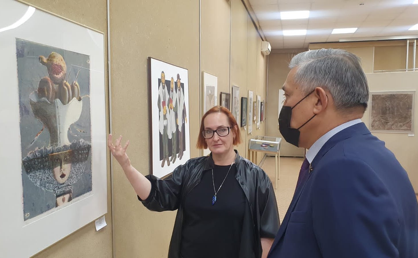 Юрий Валяев принял участие в открытии межрегионального выставочного проекта «Биробиджанская осень»