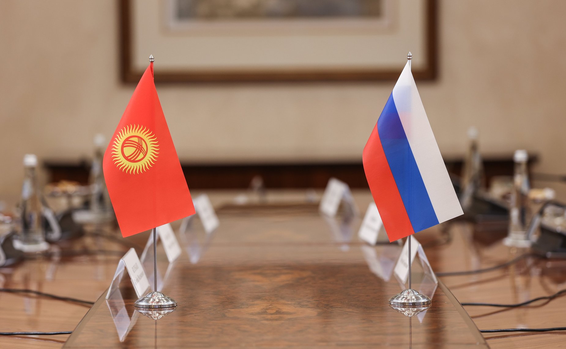 Встреча Председателя Совета Федерации Валентины Матвиенко с Президентом Киргизской Республики Садыром Жапаровым