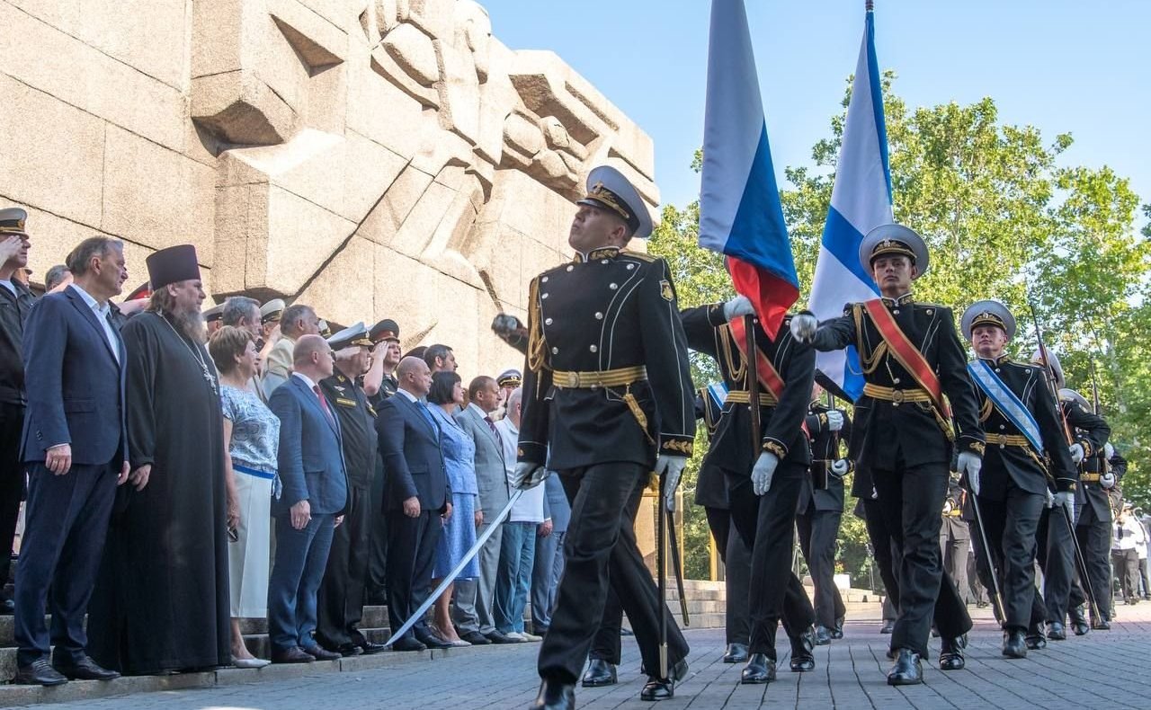Екатерина Алтабаева приняла участие в торжествах, приуроченных ко Дню Военно-Морского флота