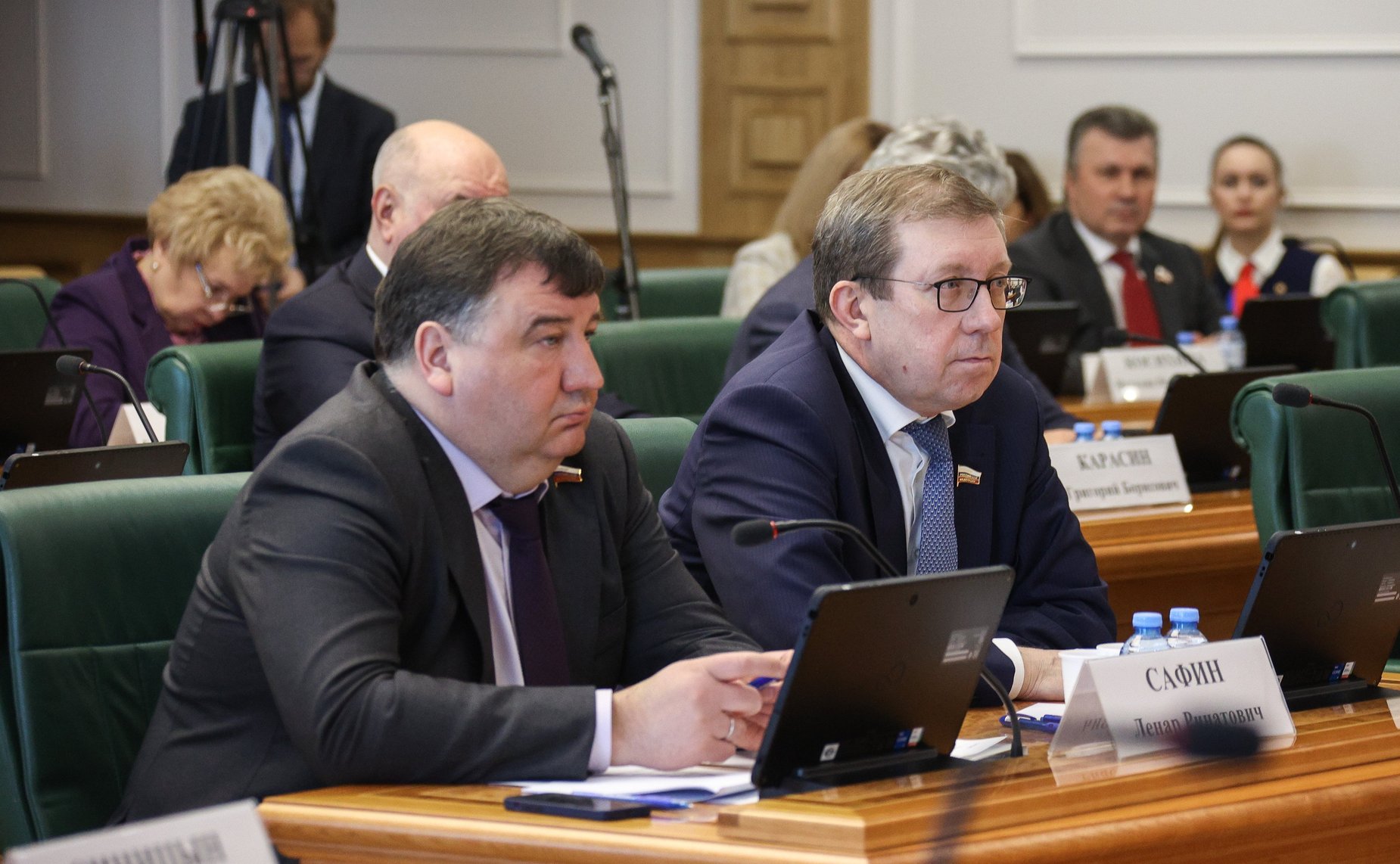 Встреча сенаторов Российской Федерации с генеральным директором — председателем правления ОАО «РЖД» Олегом Белозеровым в формате «Открытого диалога»