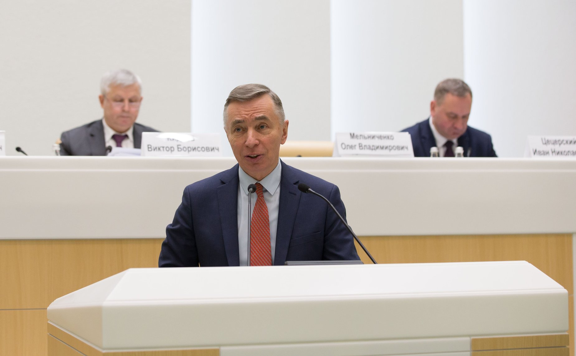 Встреча сенаторов с делегатами съезда Национальной ассоциации развития местного самоуправления