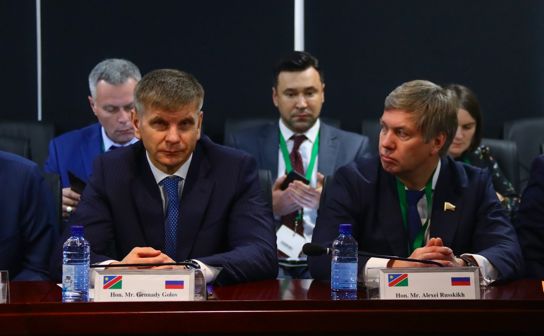 Геннадий Голов и Алексей Русских