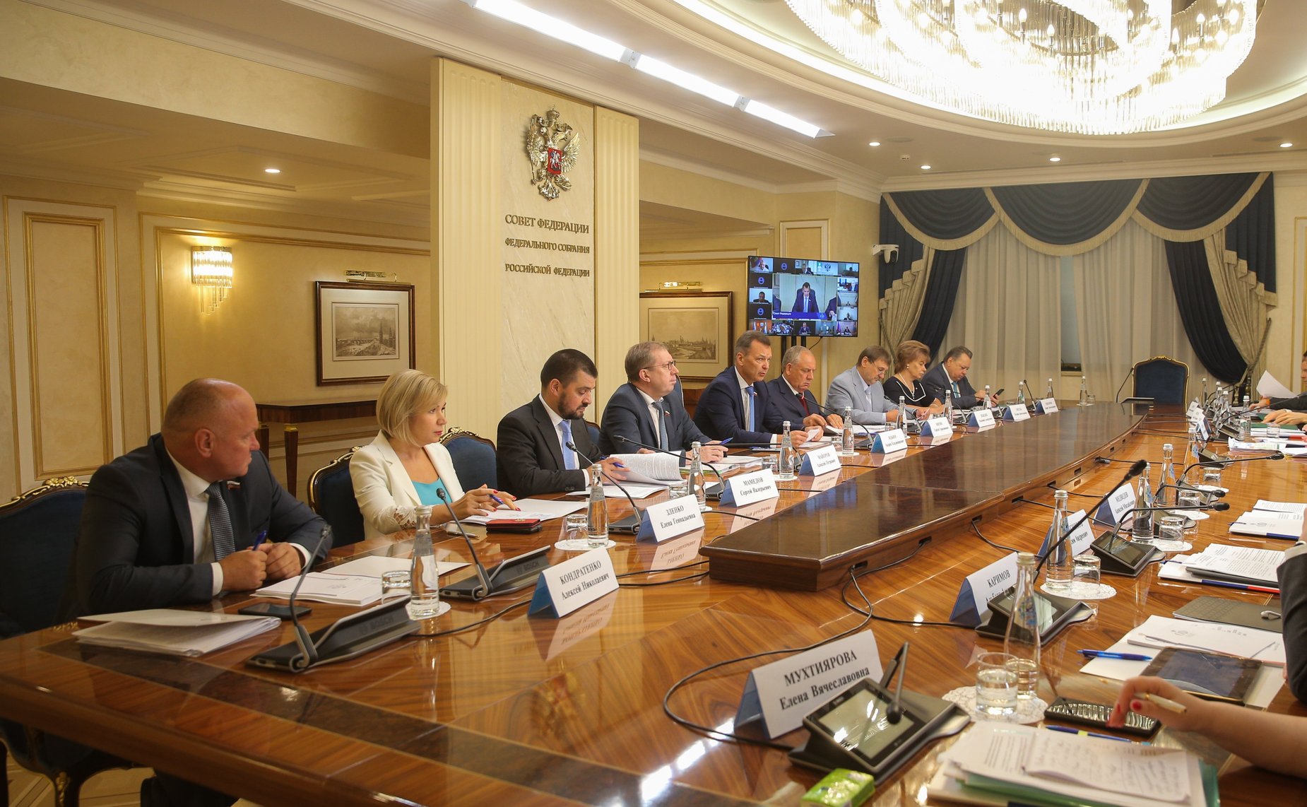 Заседание Совета по вопросам агропромышленного комплекса и природопользования при Совете Федерации