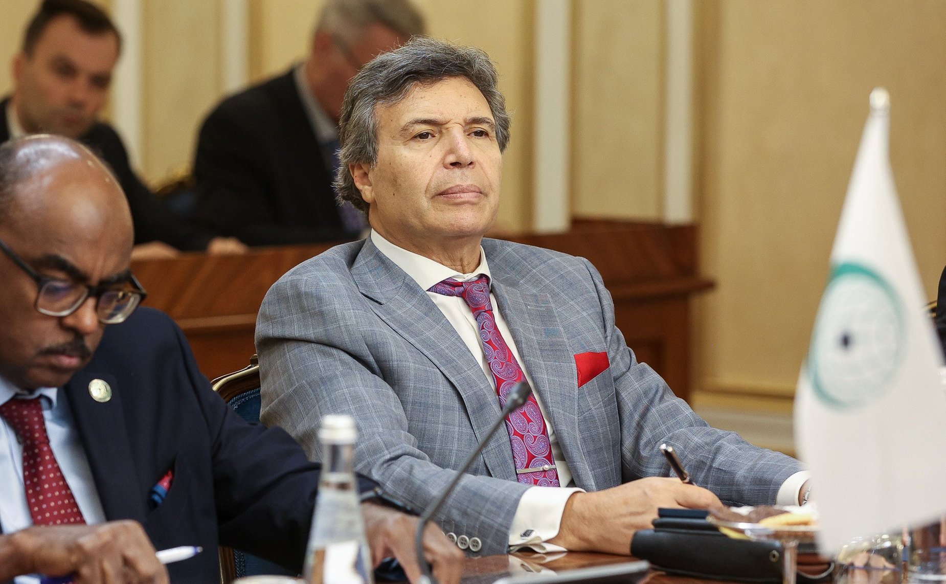 Встреча Председателя Совета Федерации Валентины Матвиенко с Генеральным секретарем Организации исламского сотрудничества Хиссейном Брахимом Тахой